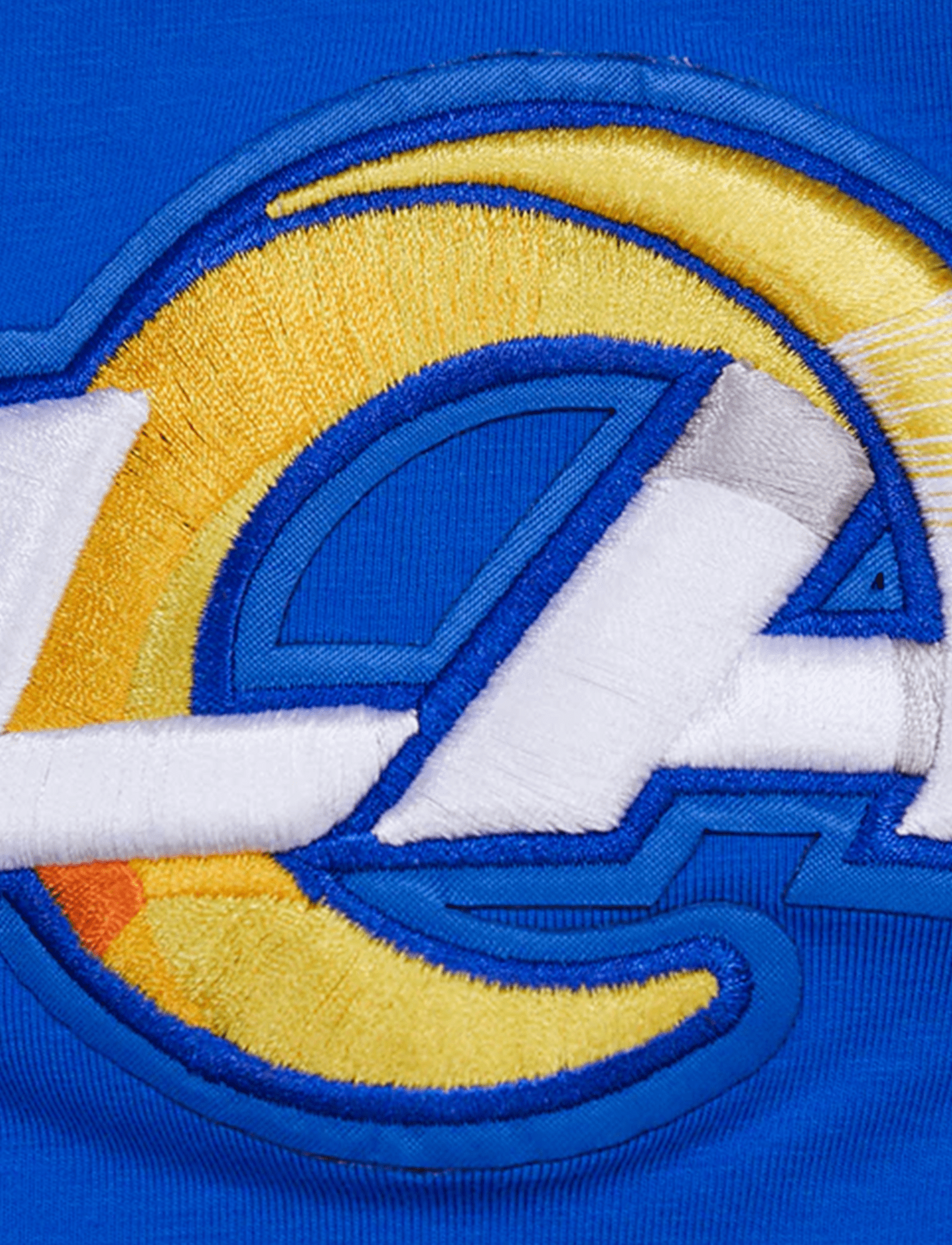 Pro Standard T-Shirts Los Angeles Rams Pro Standard NFL Classic Chenille Flex T-Shirt - Blue
