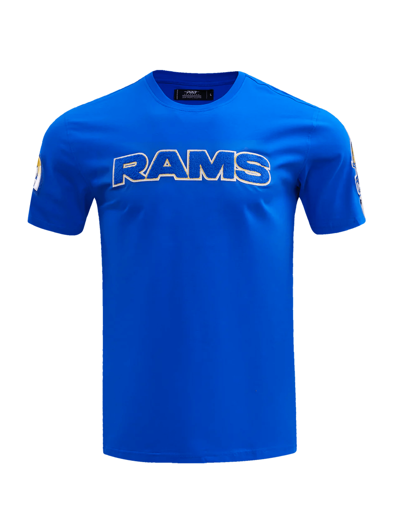 Pro Standard T-Shirts Los Angeles Rams Pro Standard NFL Classic Chenille Flex T-Shirt - Blue