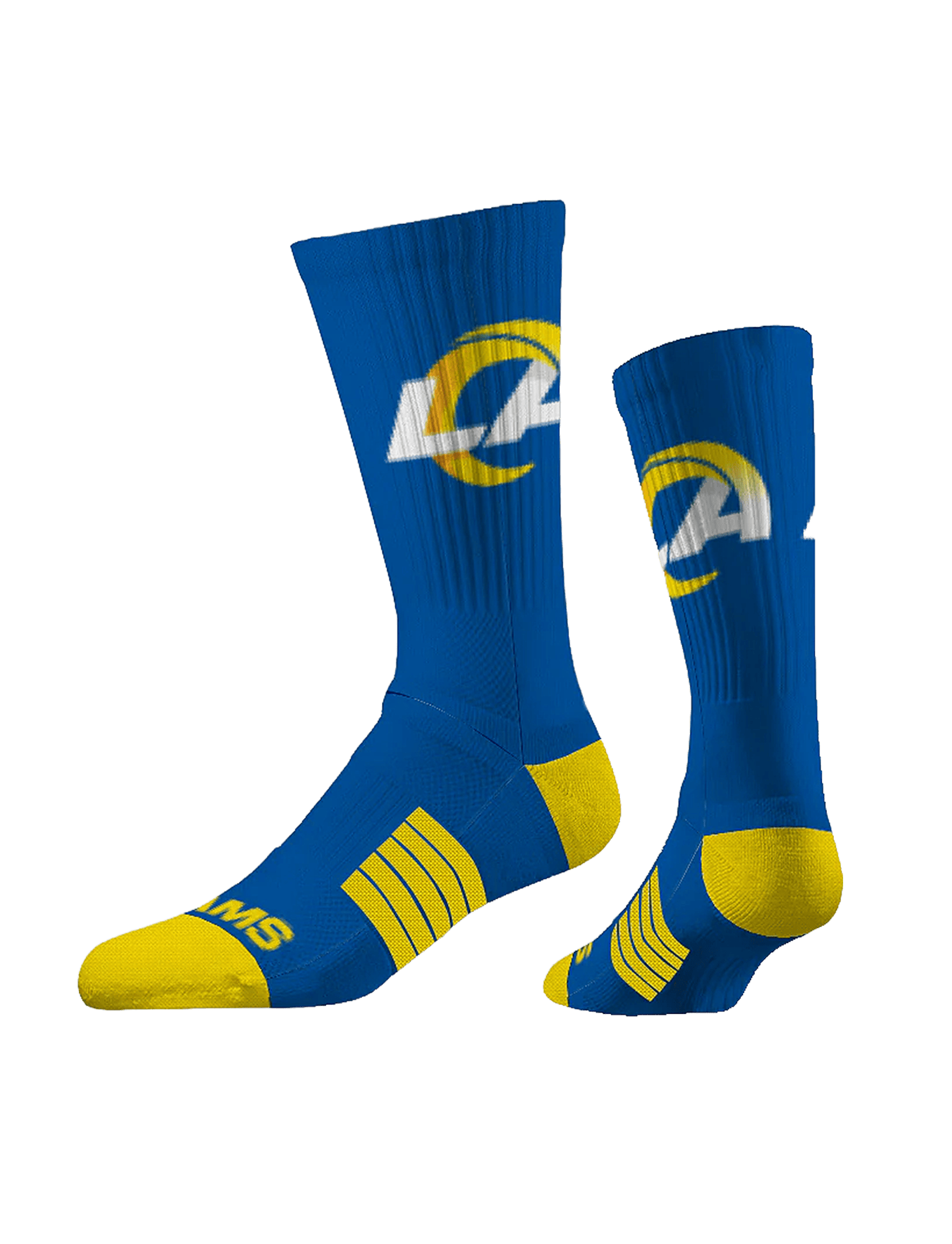 Strideline Socks Large (9-12 US) Los Angeles Rams Strideline NFL Team Premier Flex-Stretch Crew Socks