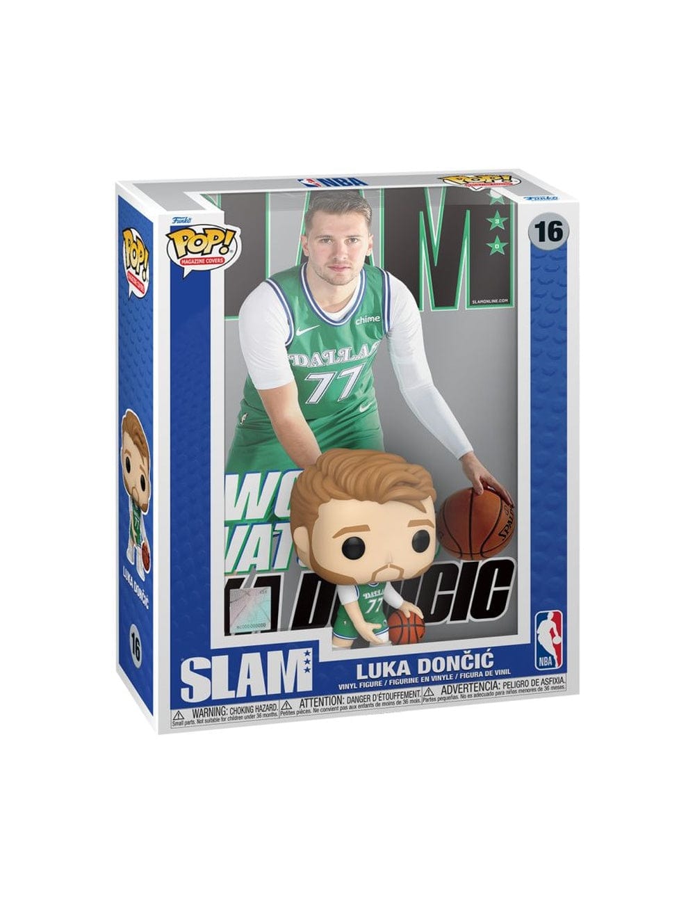 Funko Figures Luka Doncic Dallas Mavericks Funko NBA Slam Magazine Pop Figure