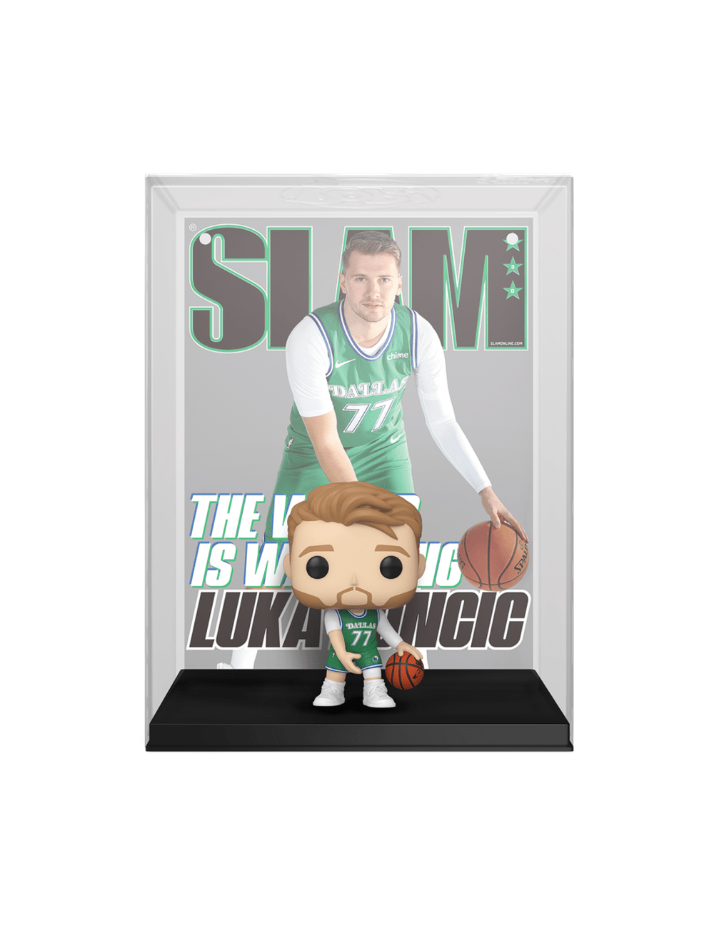 Funko Figures Luka Doncic Dallas Mavericks Funko NBA Slam Magazine Pop Figure