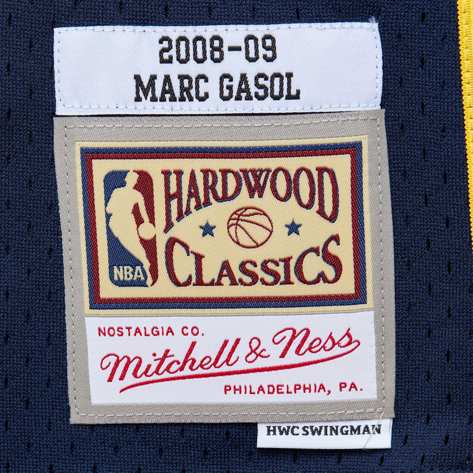 Mitchell And Ness Jerseys Marc Gasol Memphis Grizzlies Mitchell & Ness NBA 08-09 Swingman Jersey - Navy