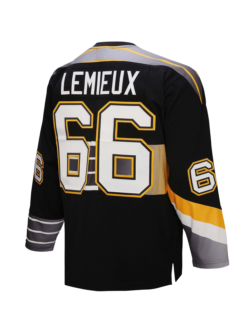 Mitchell And Ness Jerseys Mario Lemieux Pittsburgh Penguins Mitchell & Ness NHL 96 Alt Power Play Jersey - Black