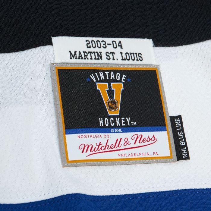 Mitchell And Ness Jerseys Martin St Louis Tampa Bay Lightning Mitchell & Ness NHL 03-04 Blue Line Jersey - Black