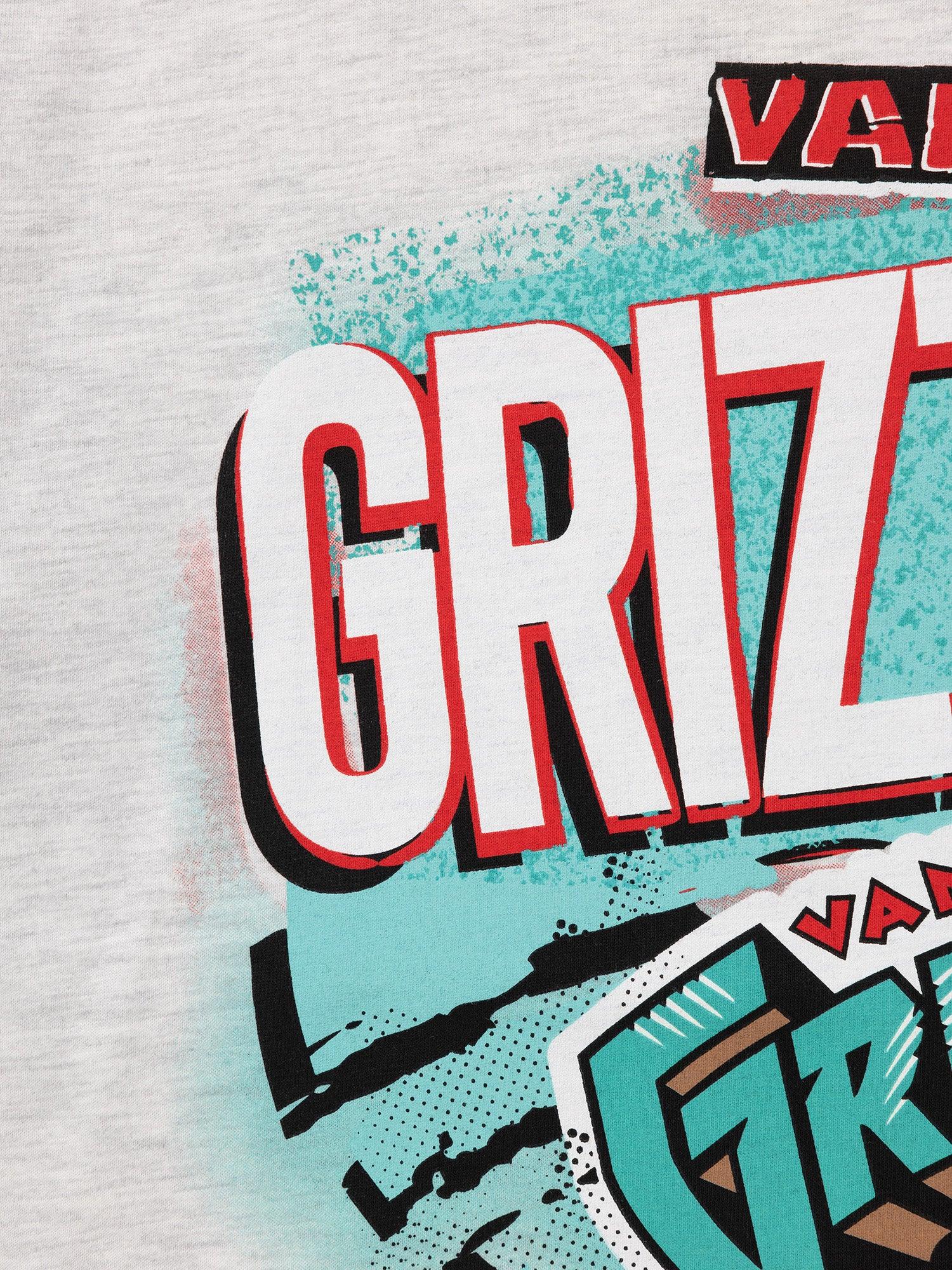 Mitchell And Ness T-Shirts Memphis Grizzlies Mitchell & Ness NBA Abstract Vintage T-Shirt - Silver Marle