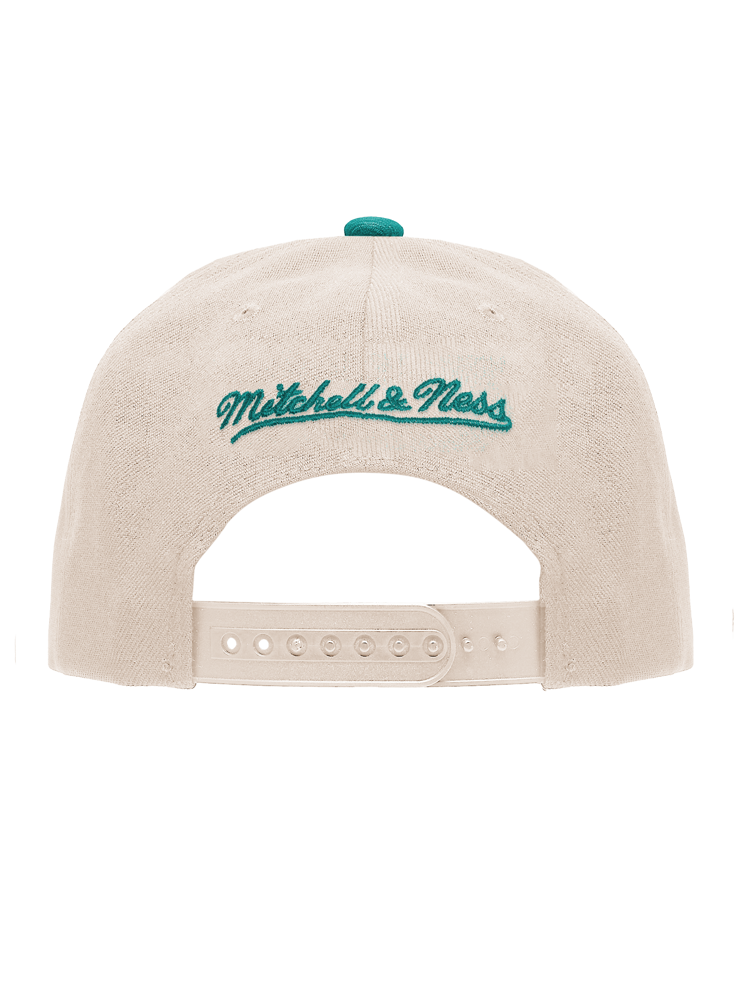 Mitchell And Ness Caps Memphis Grizzlies Mitchell & Ness NBA HWC 2T Pro Pinch Snapback Hat - Cream