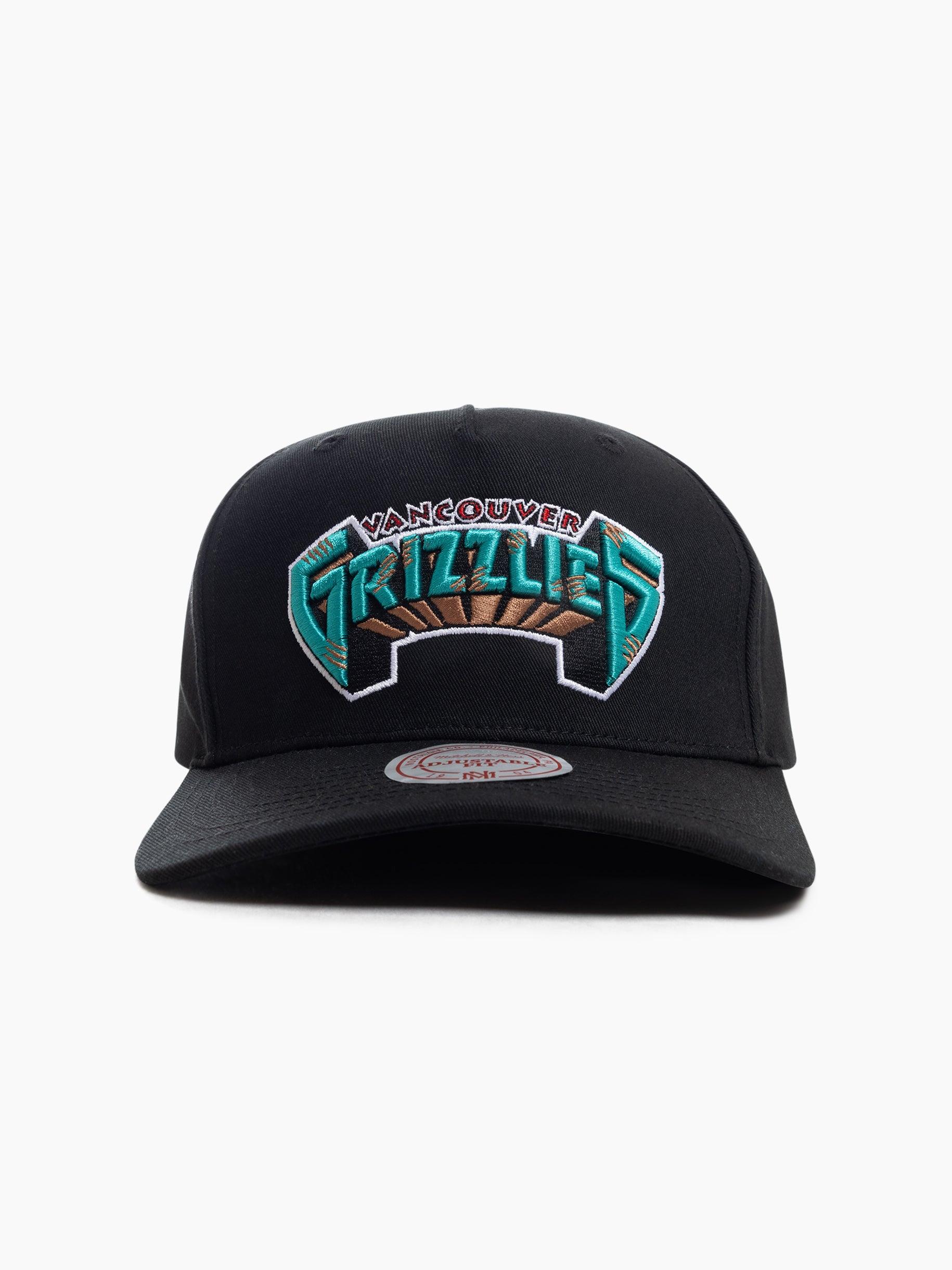 Mitchell And Ness Caps Memphis Grizzlies Mitchell & Ness NBA HWC Wordmark MVP Snapback Hat - Black