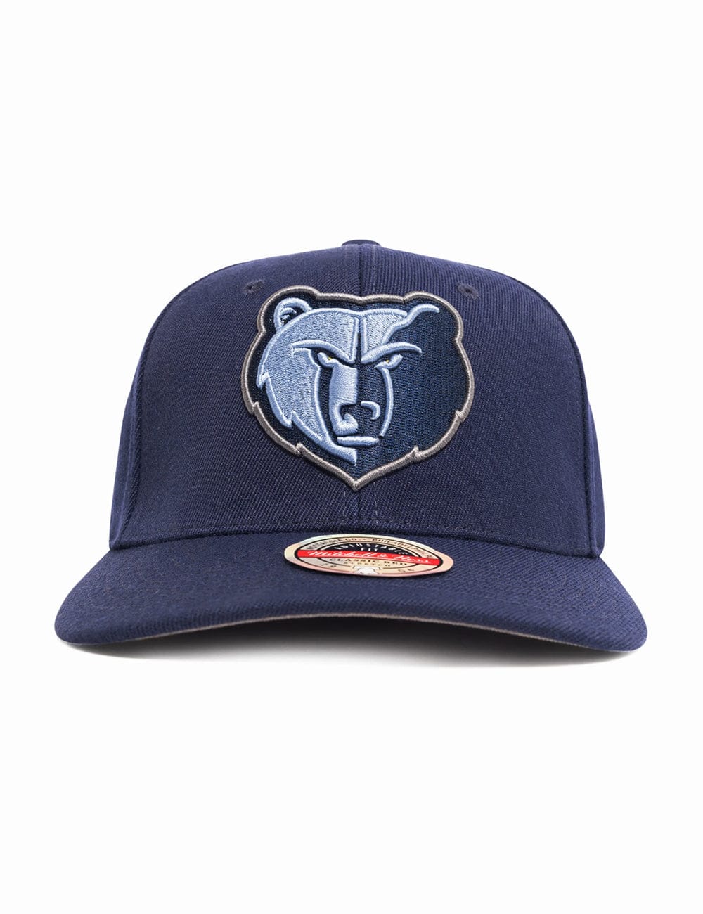 Mitchell And Ness Caps Memphis Grizzlies Mitchell & Ness NBA Team 2.0 Pro Crown Snapback Hat - Navy