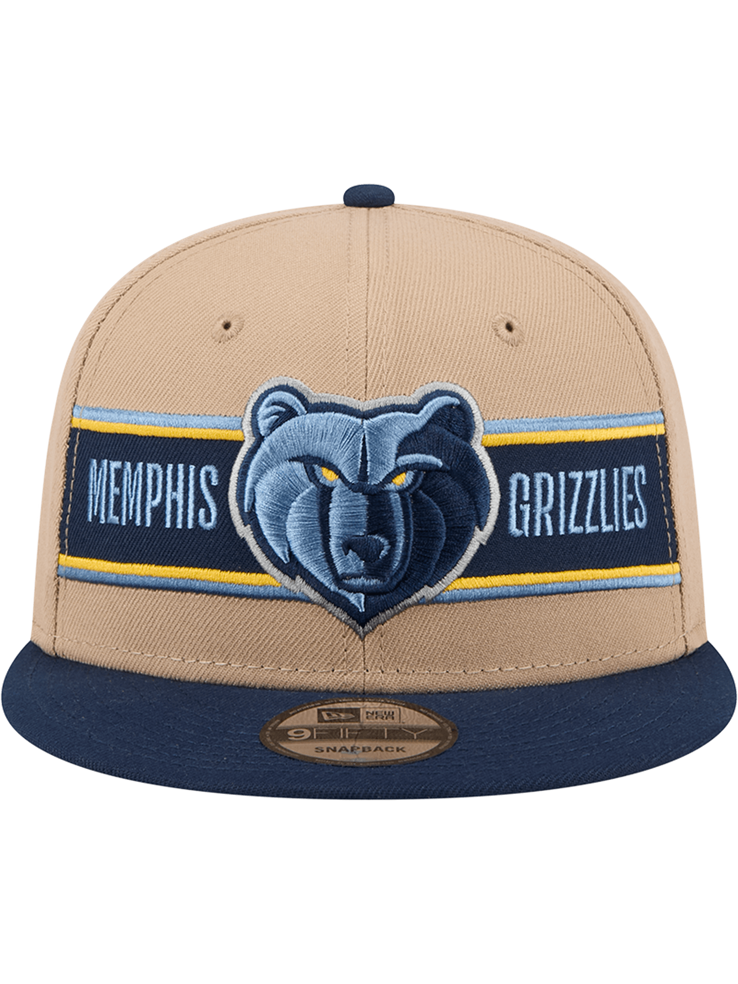 New Era Caps Memphis Grizzlies New Era NBA 24 Draft 9FIFTY Snapback Hat - Tan