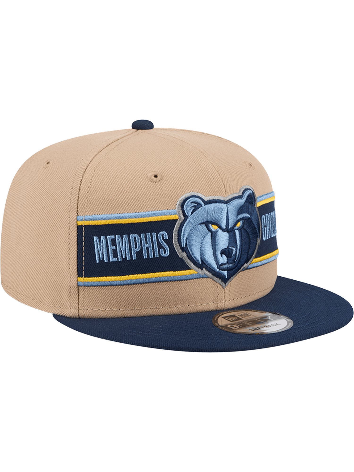 New Era Caps Memphis Grizzlies New Era NBA 24 Draft 9FIFTY Snapback Hat - Tan