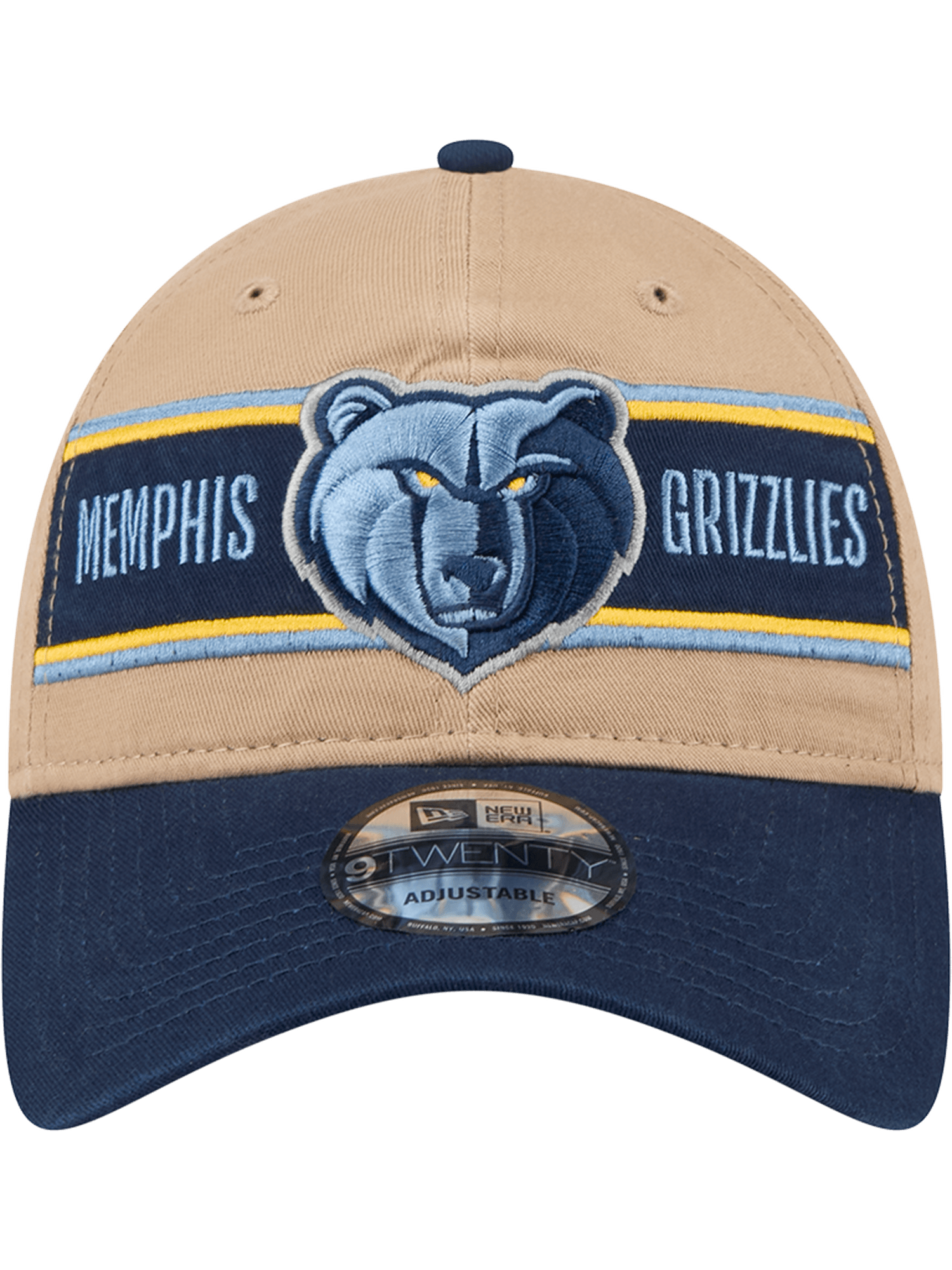 New Era Caps Memphis Grizzlies New Era NBA 24 Draft 9TWENTY Strapback Hat - Tan
