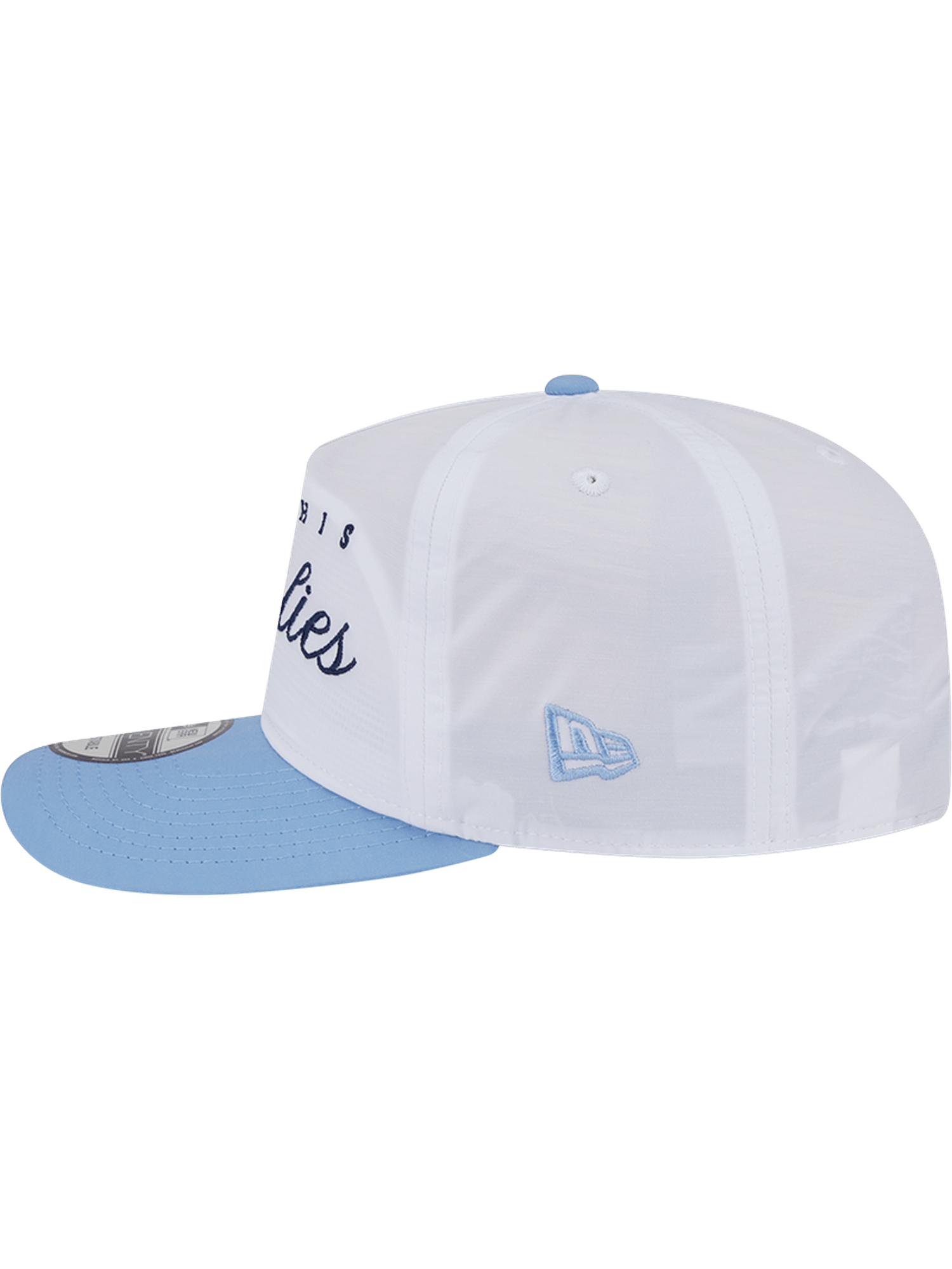 New Era Caps Memphis Grizzlies New Era NBA 25 Draft 19TWENTY A-Frame Pre-Curved Hat - White