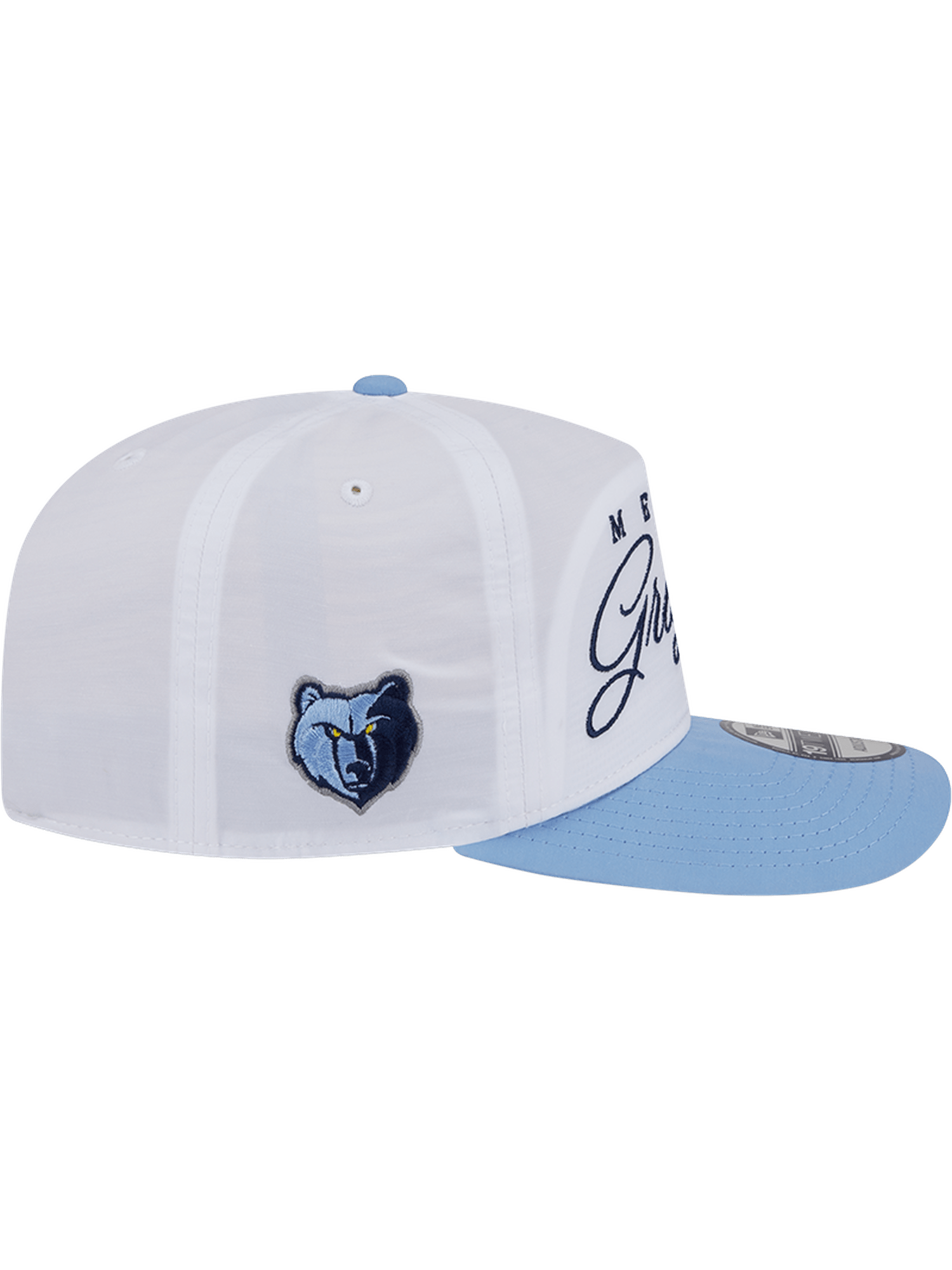 New Era Caps Memphis Grizzlies New Era NBA 25 Draft 19TWENTY A-Frame Pre-Curved Hat - White