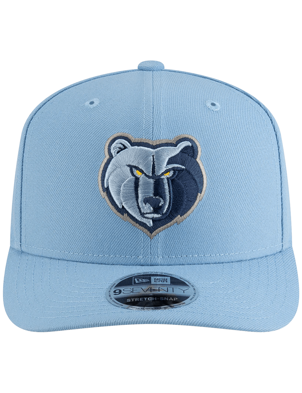 New Era Caps Memphis Grizzlies New Era NBA Team 9SEVENTY Stretch-Snapback Hat - Light Blue