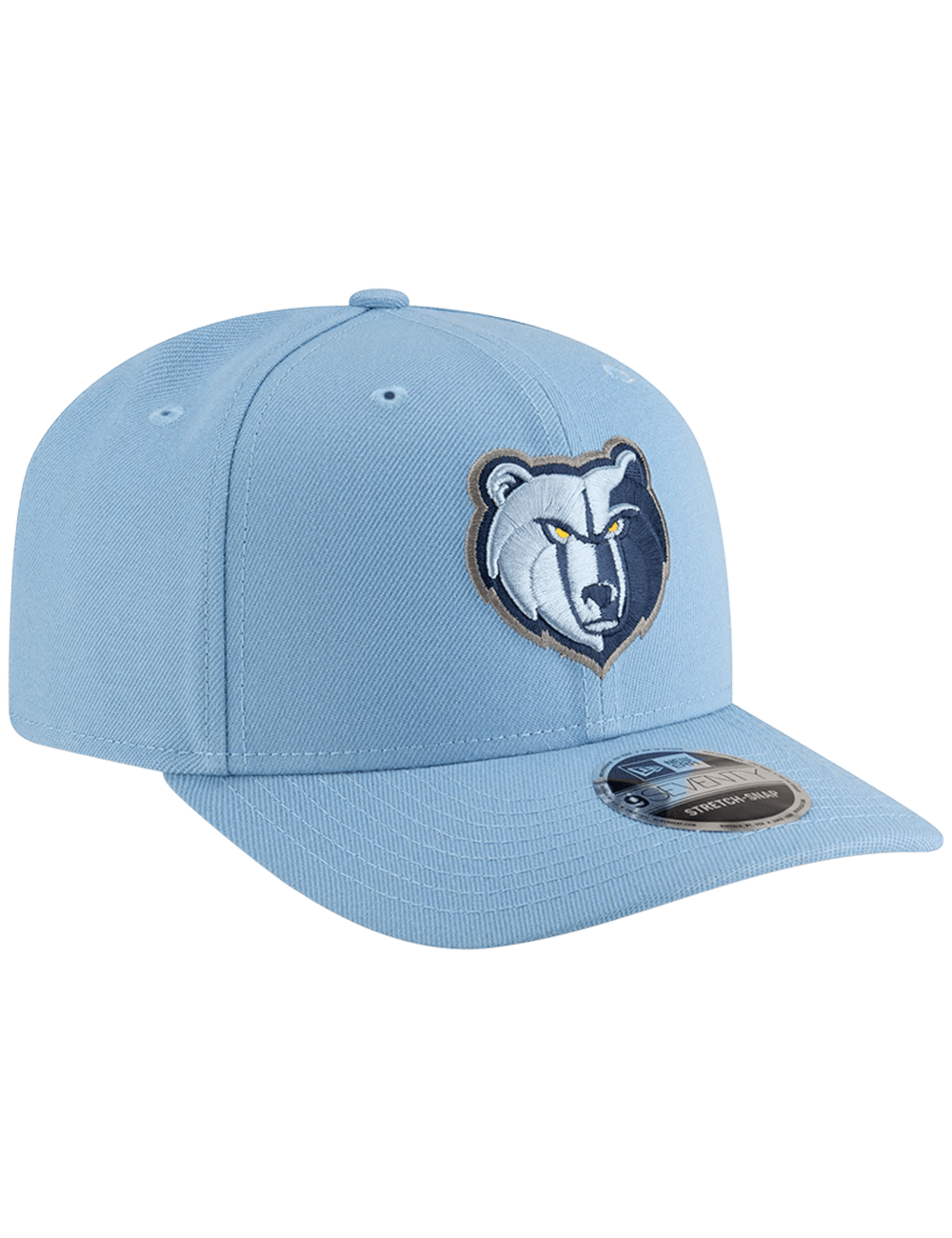 New Era Caps Memphis Grizzlies New Era NBA Team 9SEVENTY Stretch-Snapback Hat - Light Blue