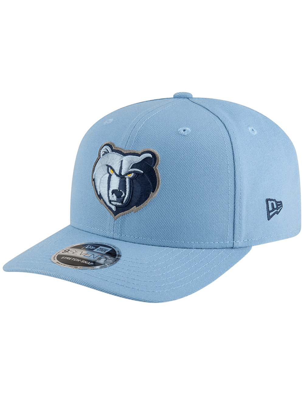 New Era Caps Memphis Grizzlies New Era NBA Team 9SEVENTY Stretch-Snapback Hat - Light Blue
