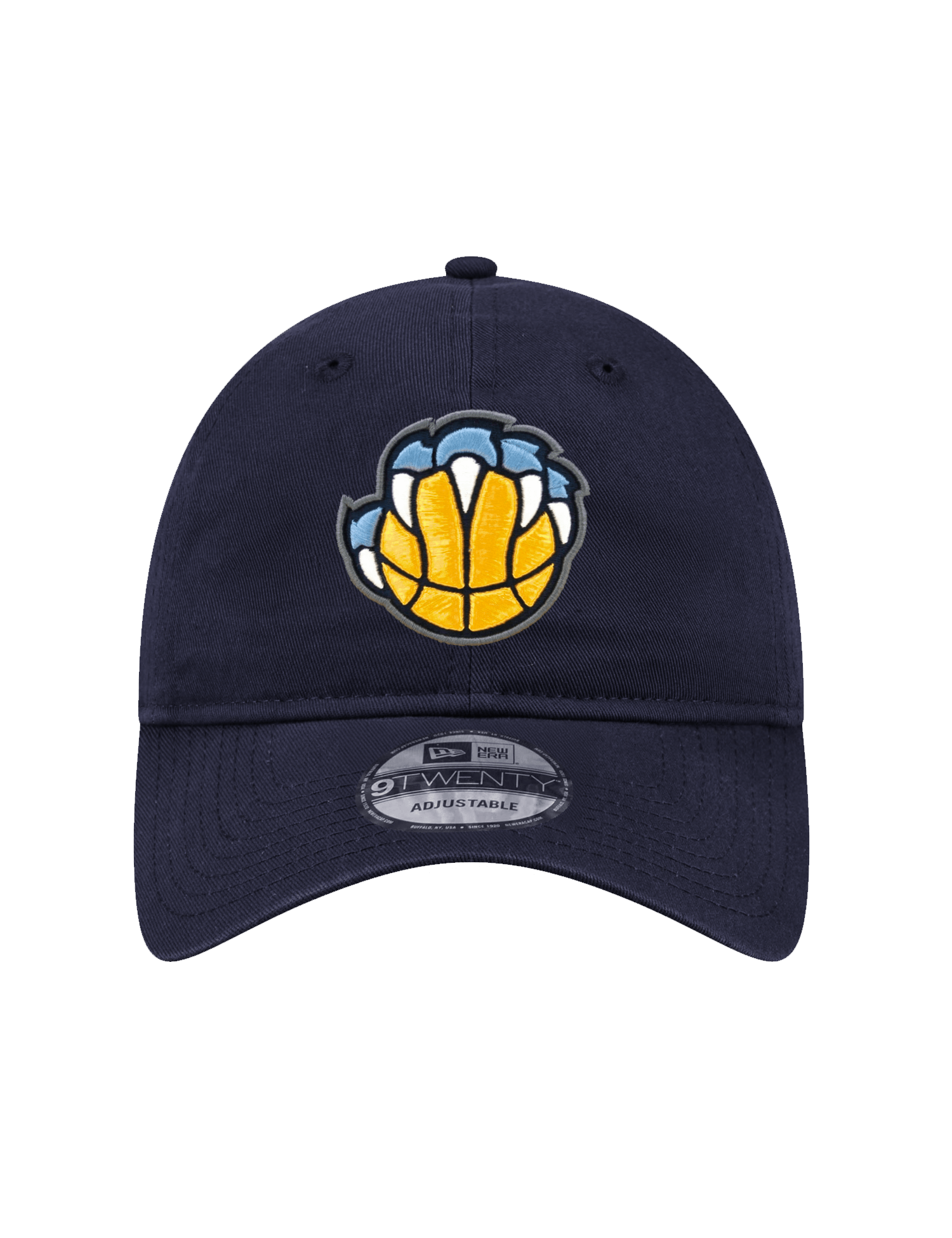 New Era Caps Memphis Grizzlies New Era NBA Team Alt 9TWENTY Strapback Hat - Navy