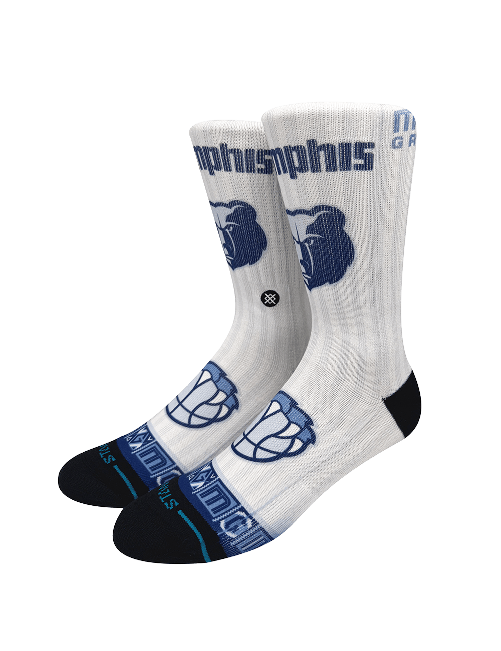 Stance Socks Large (9-12 US) Memphis Grizzlies Stance NBA 25-26 City Edition Crew Socks