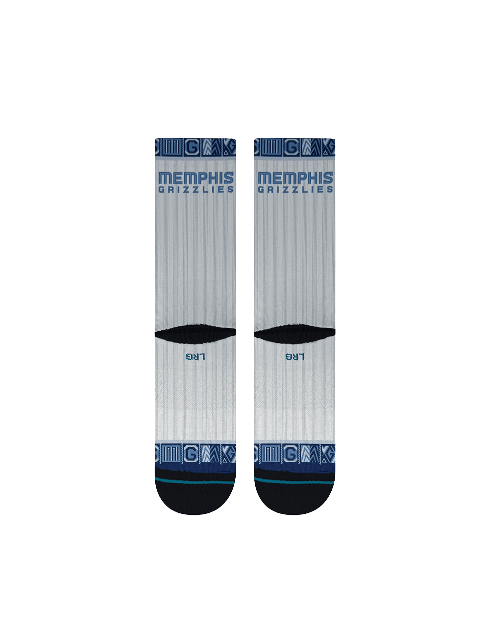 Stance Socks Large (9-12 US) Memphis Grizzlies Stance NBA 25-26 City Edition Crew Socks