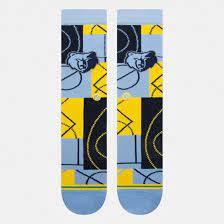 Stance Socks Large (9-12 US) Memphis Grizzlies Stance NBA Zone Crew Socks - Blue