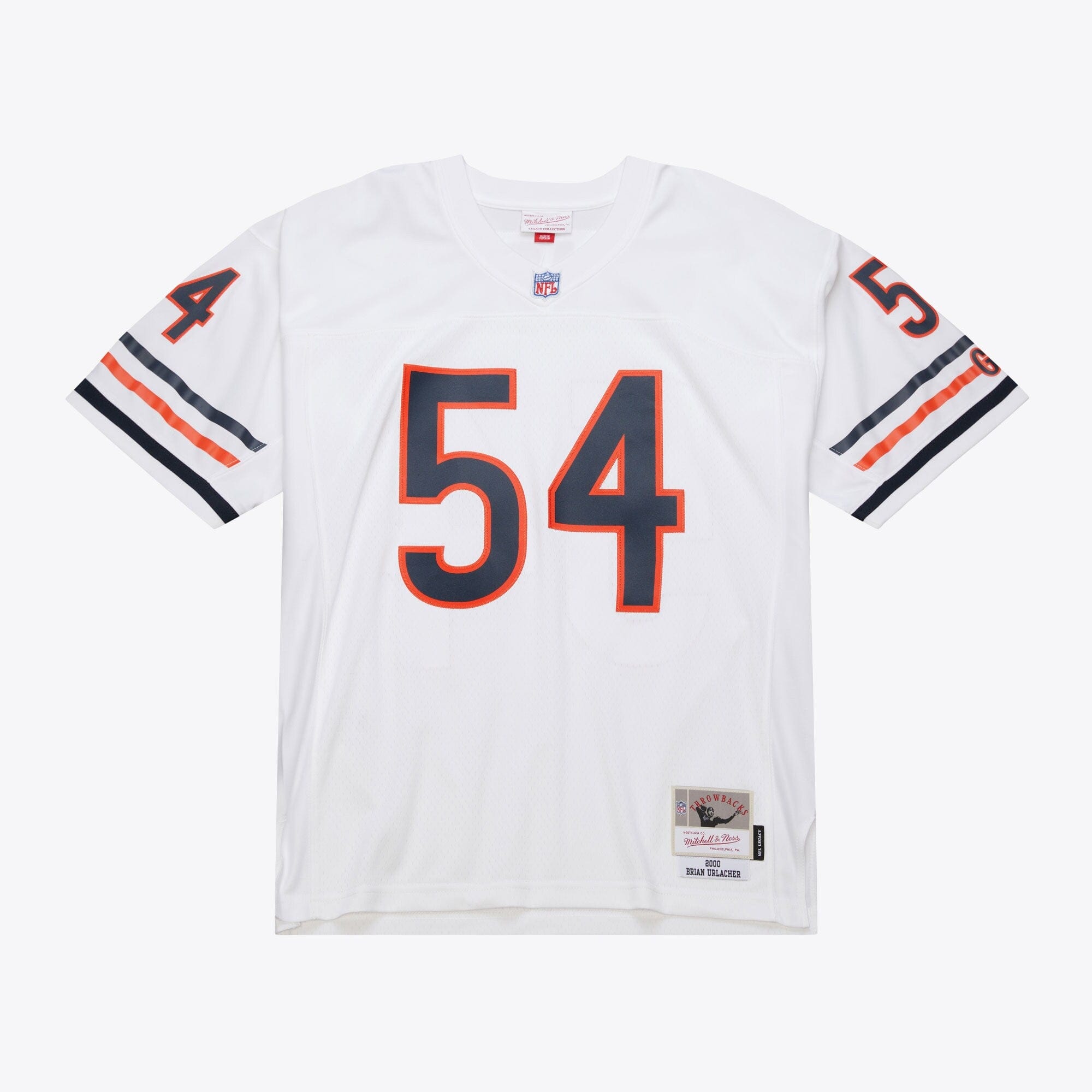 Brian Urlacher Chicago Bears Mitchell & Ness NFL 00 Throwback Legacy Jersey - White