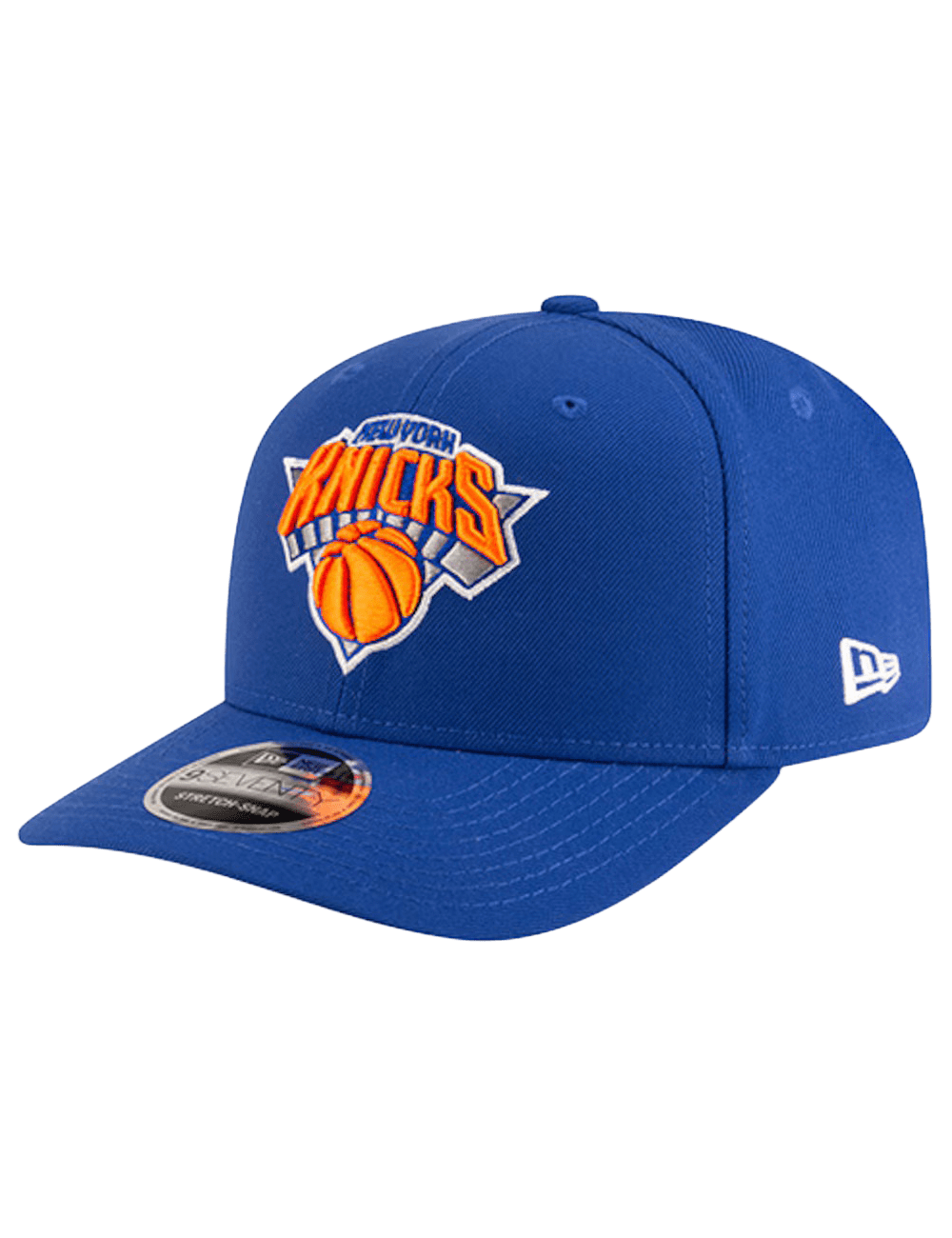New York Knicks New Era NBA Team 9SEVENTY Stretch-Snapback Hat - Blue
