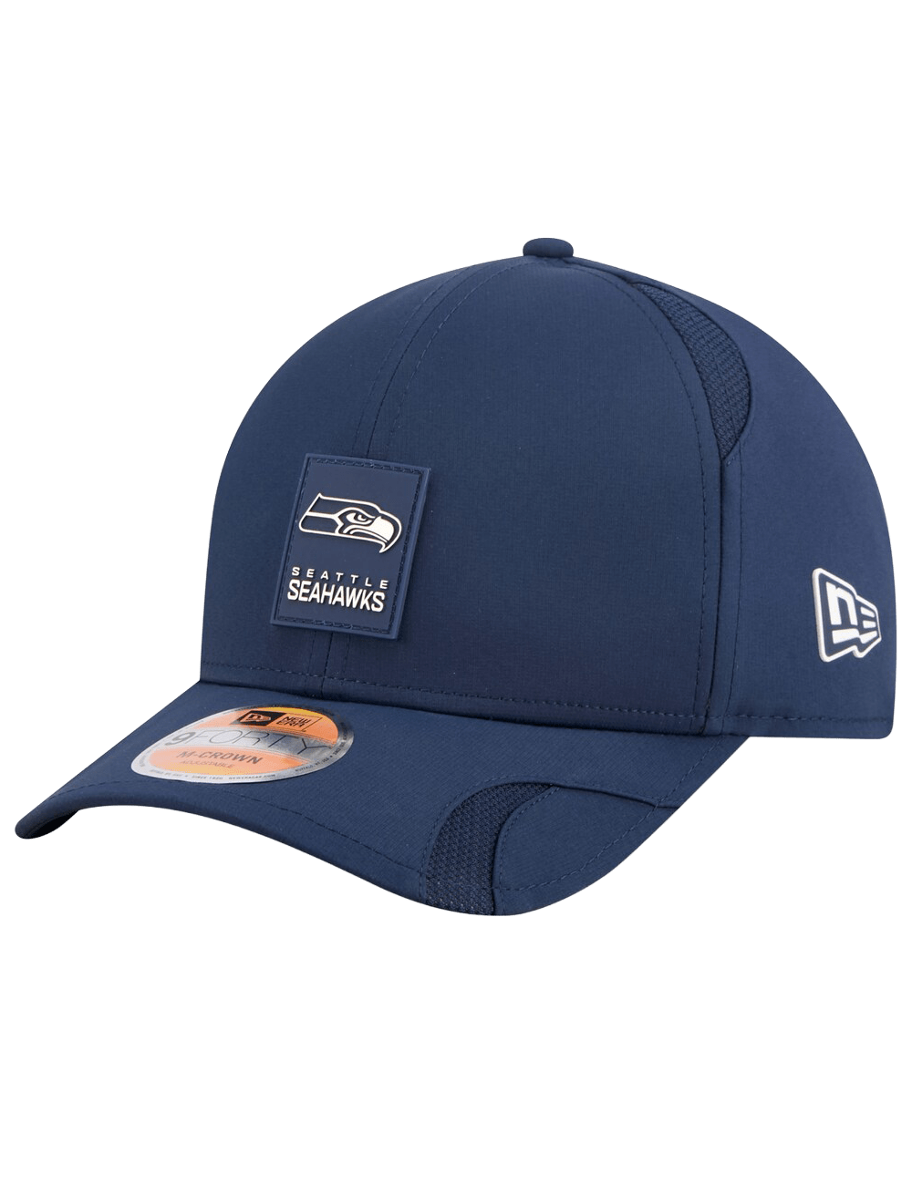 Seattle Seahawks New Era NFL 25 Sideline 9FORTY M-Crown Snapback Hat - Navy