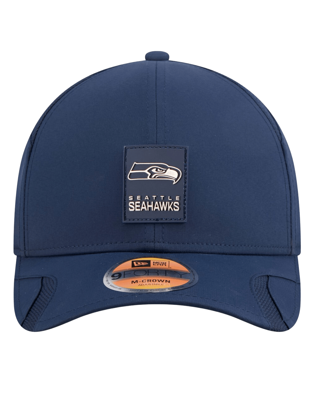 Seattle Seahawks New Era NFL 25 Sideline 9FORTY M-Crown Snapback Hat - Navy