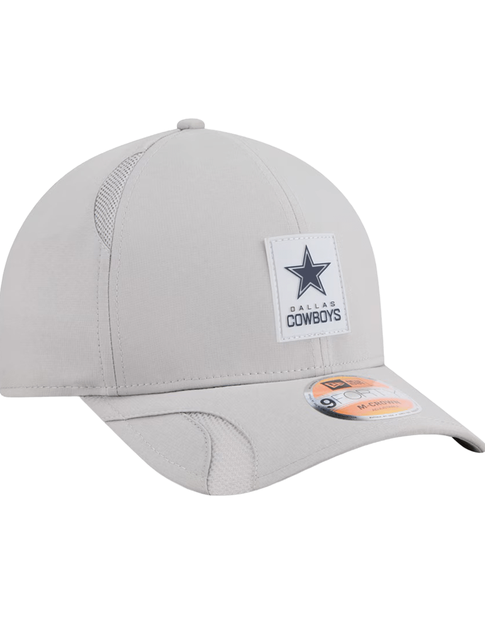 Dallas Cowboys New Era NFL 25 Sideline 9FORTY M-Crown Snapback Hat - Grey