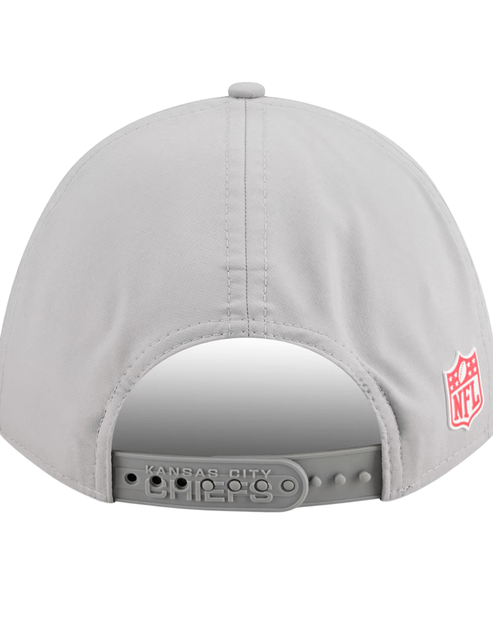 Kansas City Chiefs New Era NFL 25 Sideline 9FORTY M-Crown Snapback Hat - Grey