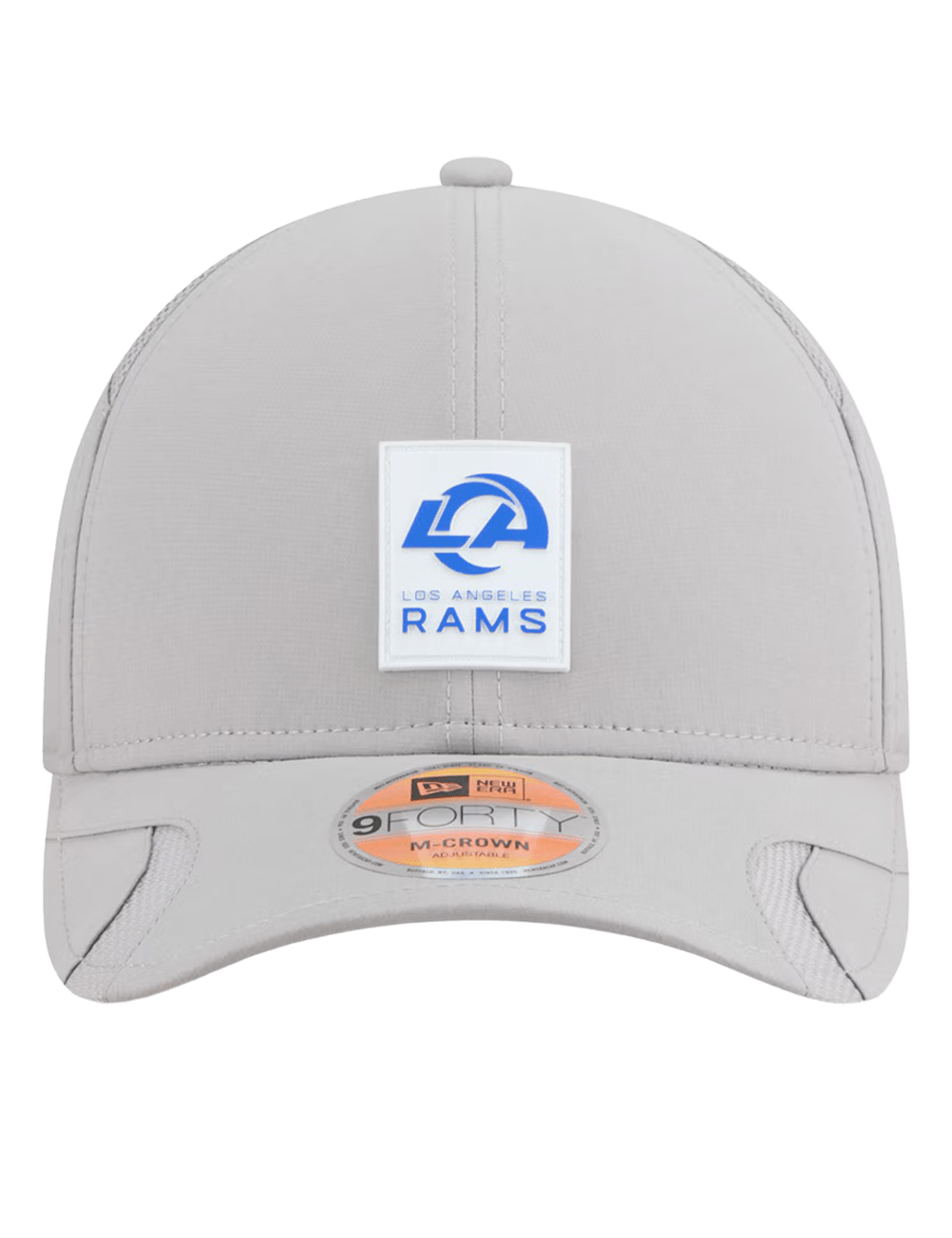 Los Angeles Rams New Era NFL 25 Sideline 9FORTY M-Crown Snapback Hat - Grey