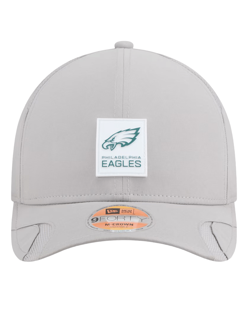 Philadelphia Eagles New Era NFL 25 Sideline 9FORTY M-Crown Snapback Hat - Grey