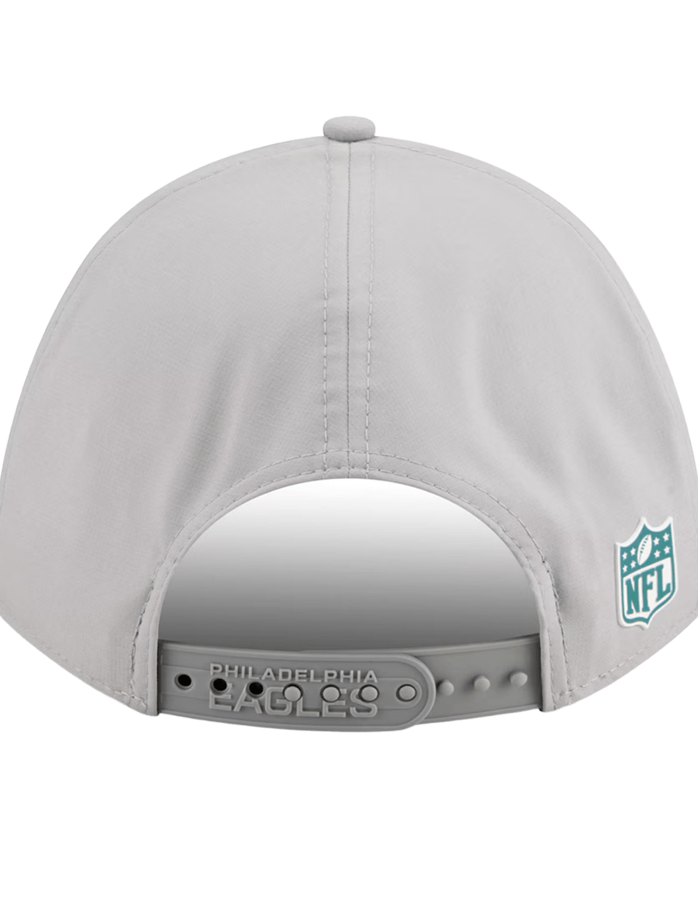 Philadelphia Eagles New Era NFL 25 Sideline 9FORTY M-Crown Snapback Hat - Grey