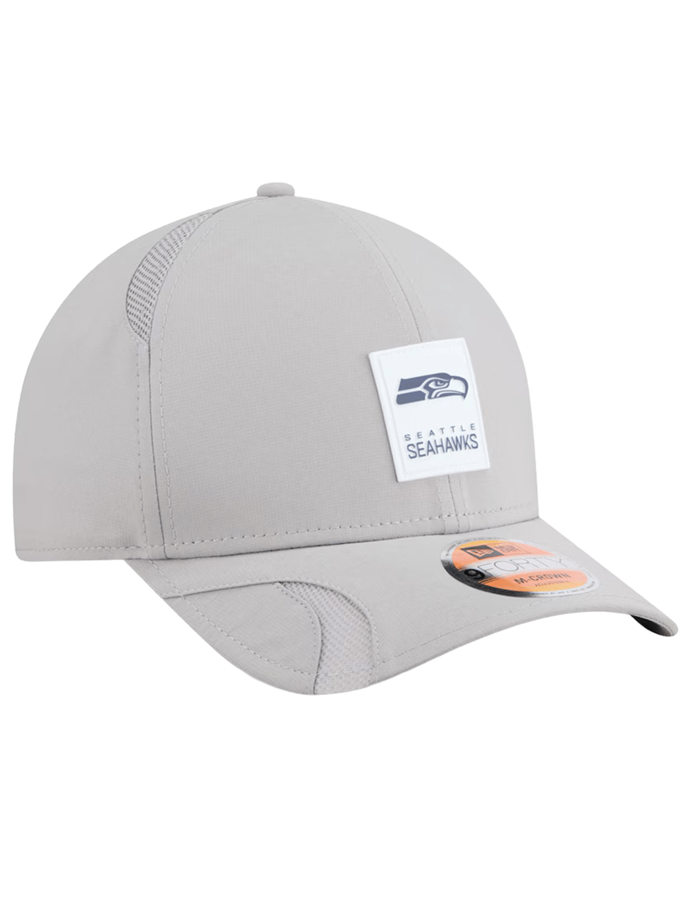 Seattle Seahawks New Era NFL 25 Sideline 9FORTY M-Crown Snapback Hat - Grey