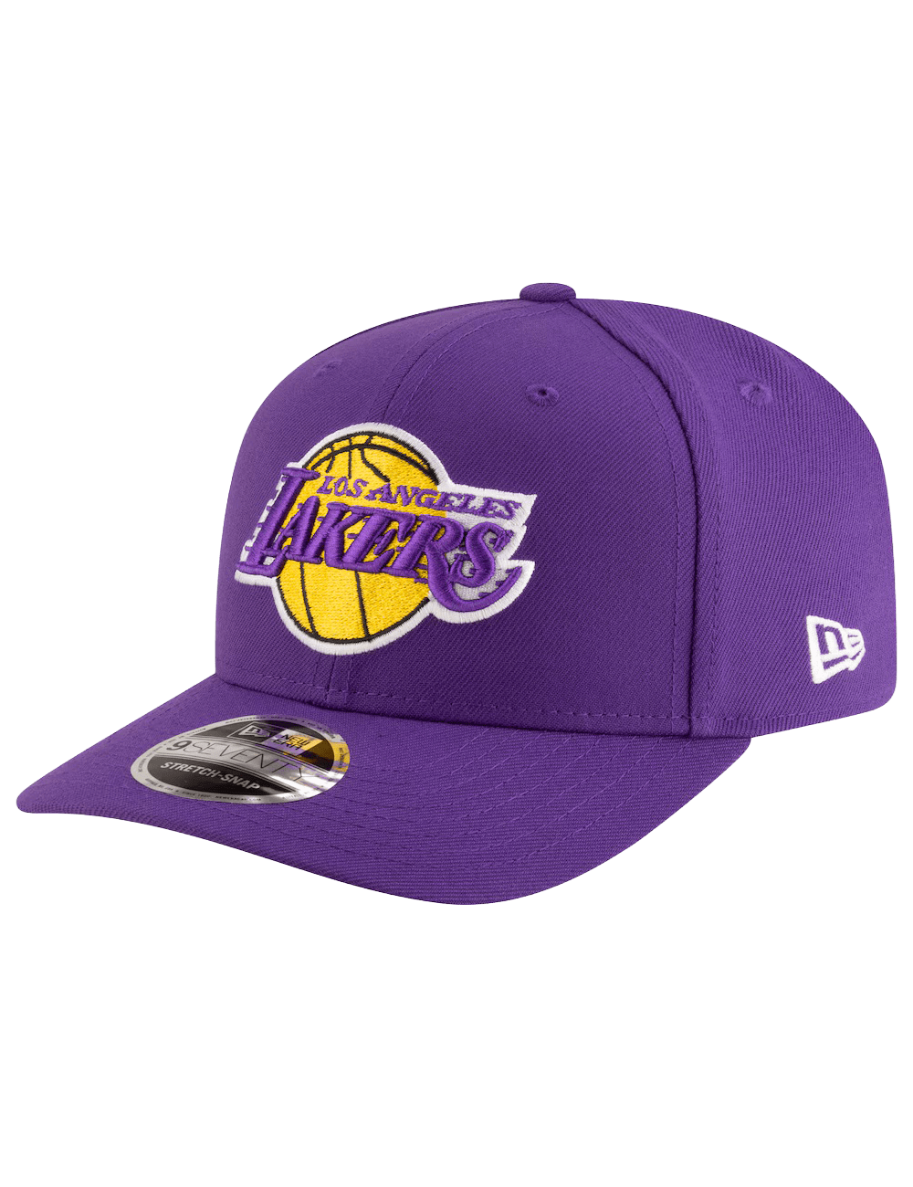 Los Angeles Lakers New Era NBA Team 9SEVENTY Stretch-Snapback Hat - Purple