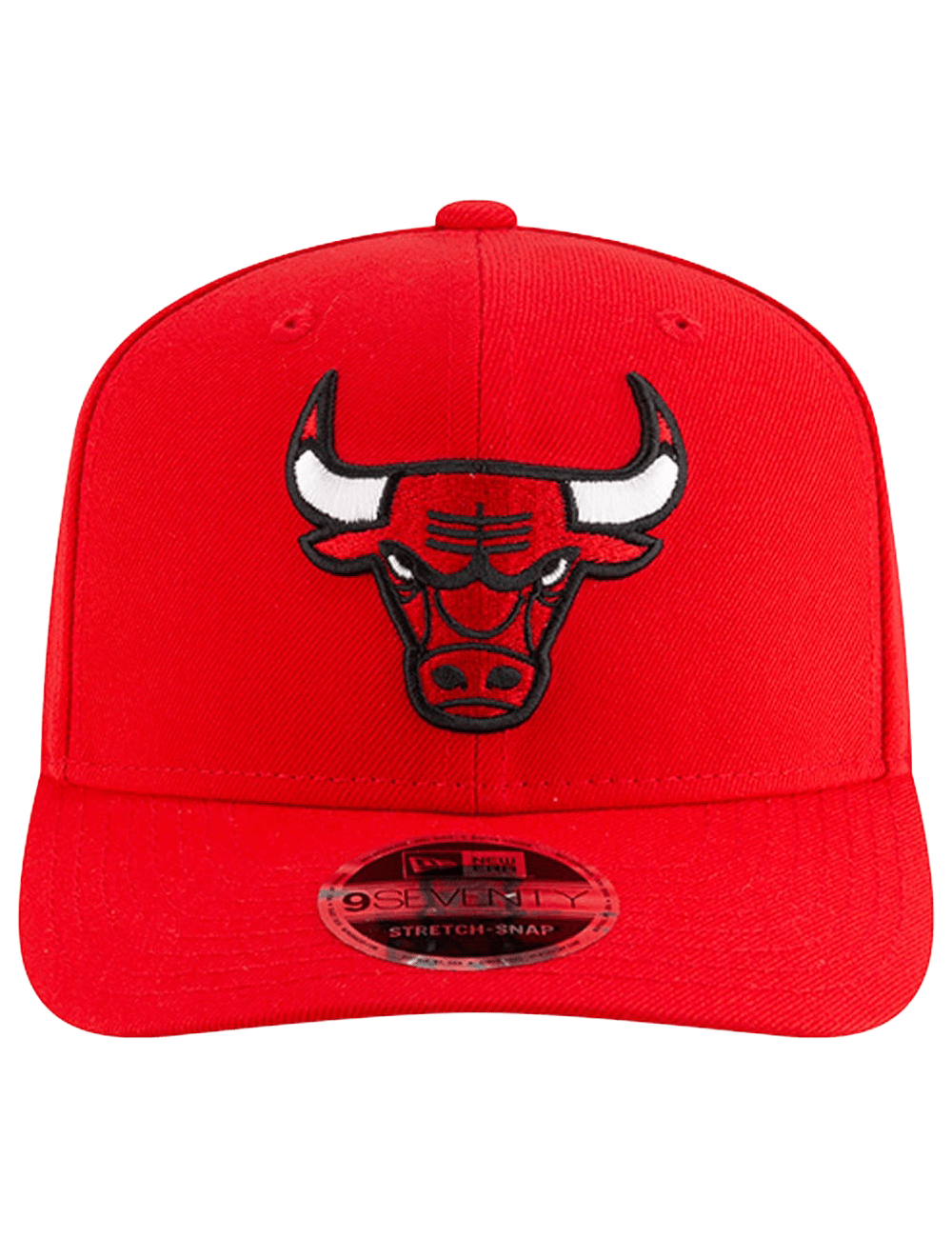 Chicago Bulls New Era NBA Team 9SEVENTY Stretch-Snapback Hat - Red