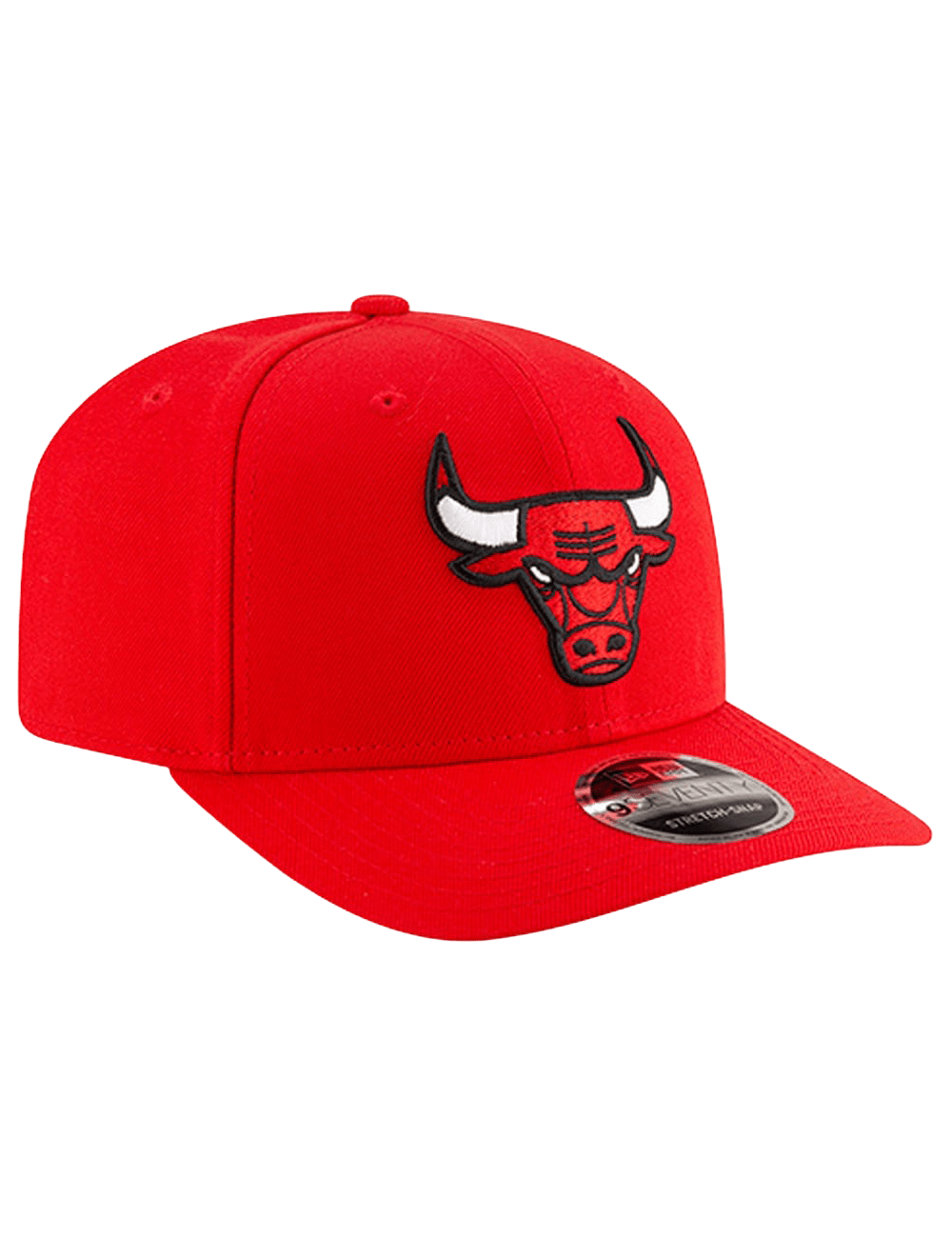Chicago Bulls New Era NBA Team 9SEVENTY Stretch-Snapback Hat - Red