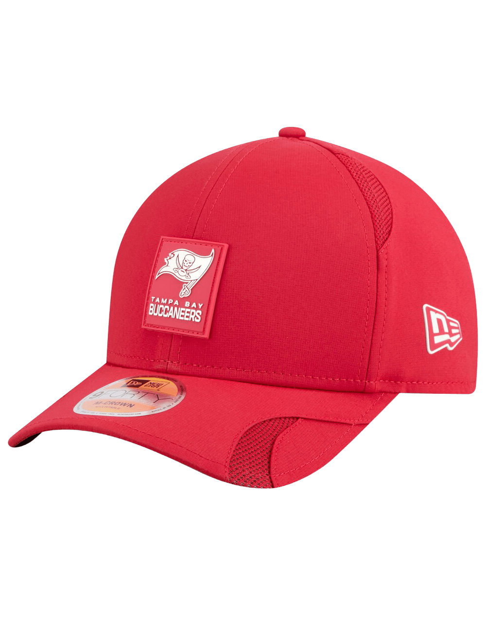 Tampa Bay Buccaneers New Era NFL 25 Sideline 9FORTY M-Crown Snapback Hat - Red