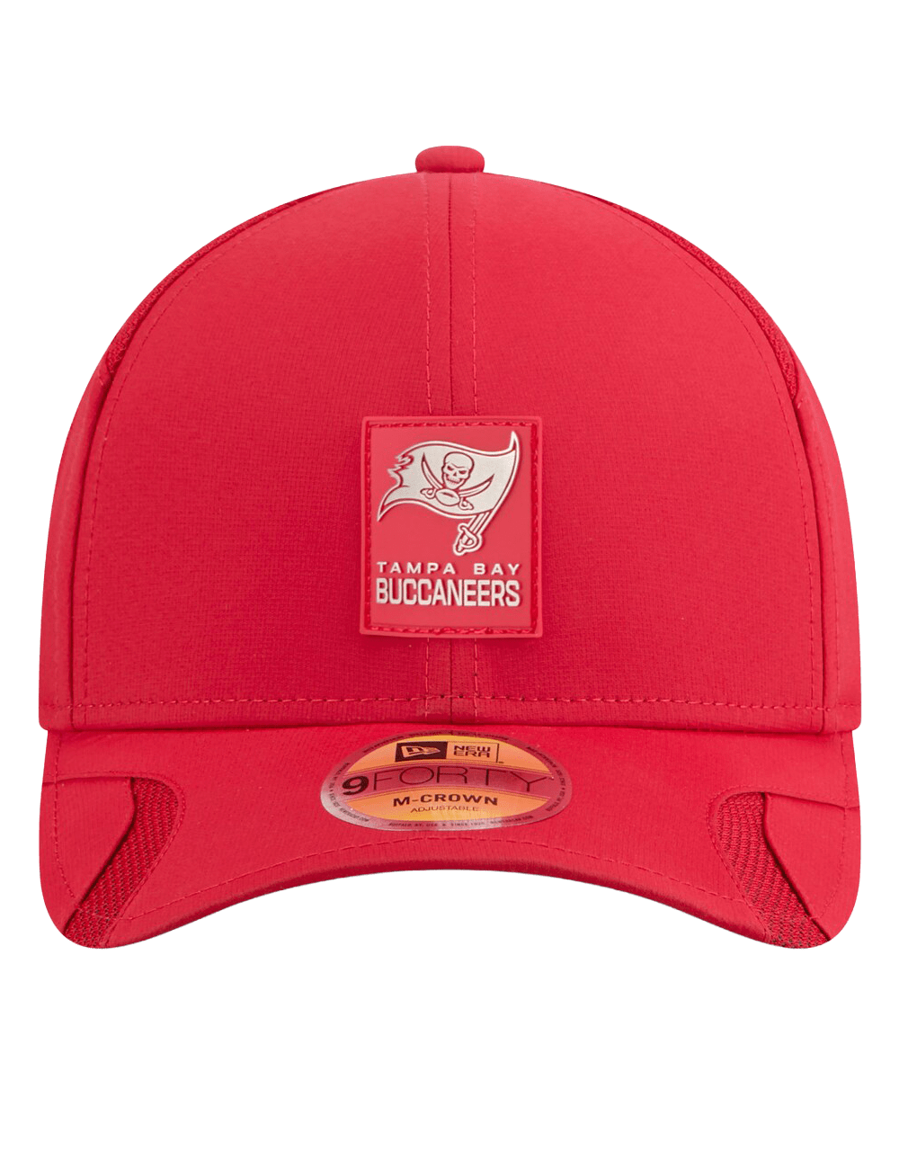 Tampa Bay Buccaneers New Era NFL 25 Sideline 9FORTY M-Crown Snapback Hat - Red