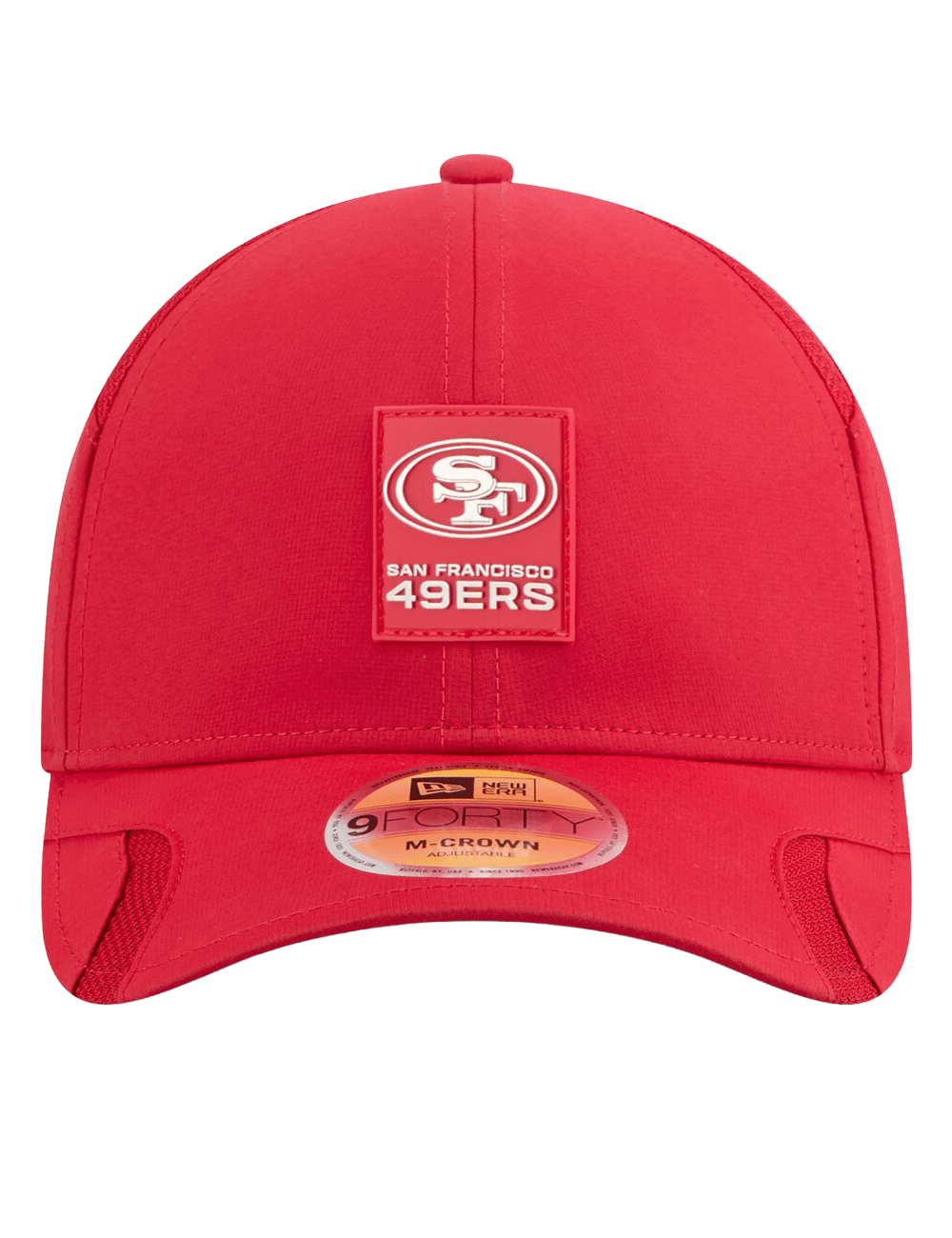 San Francisco 49ers New Era NFL 25 Sideline 9FORTY M-Crown Snapback Hat - Red