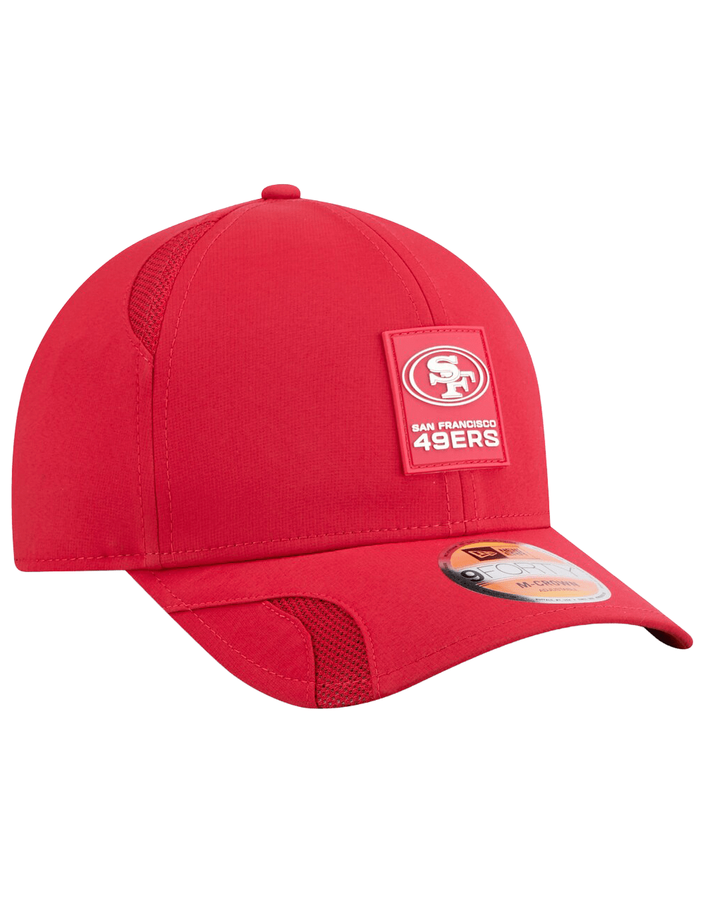 San Francisco 49ers New Era NFL 25 Sideline 9FORTY M-Crown Snapback Hat - Red