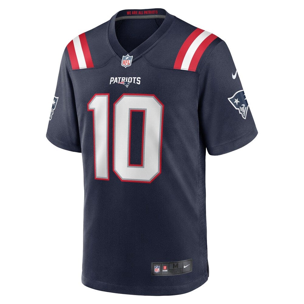 Mac Jones New England Patriots Nike NFL Game Jersey - Navy
