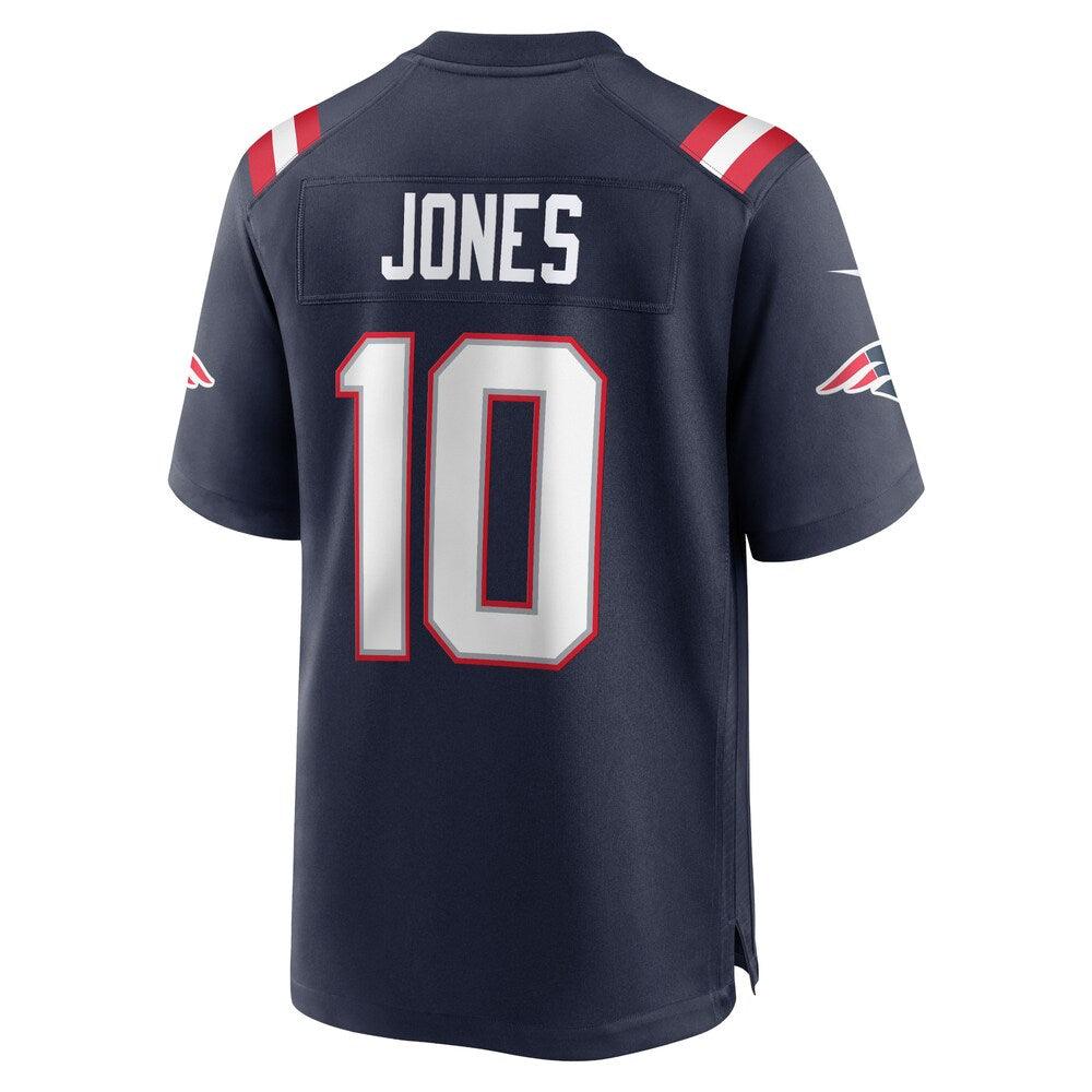 Mac Jones New England Patriots Nike NFL Game Jersey - Navy