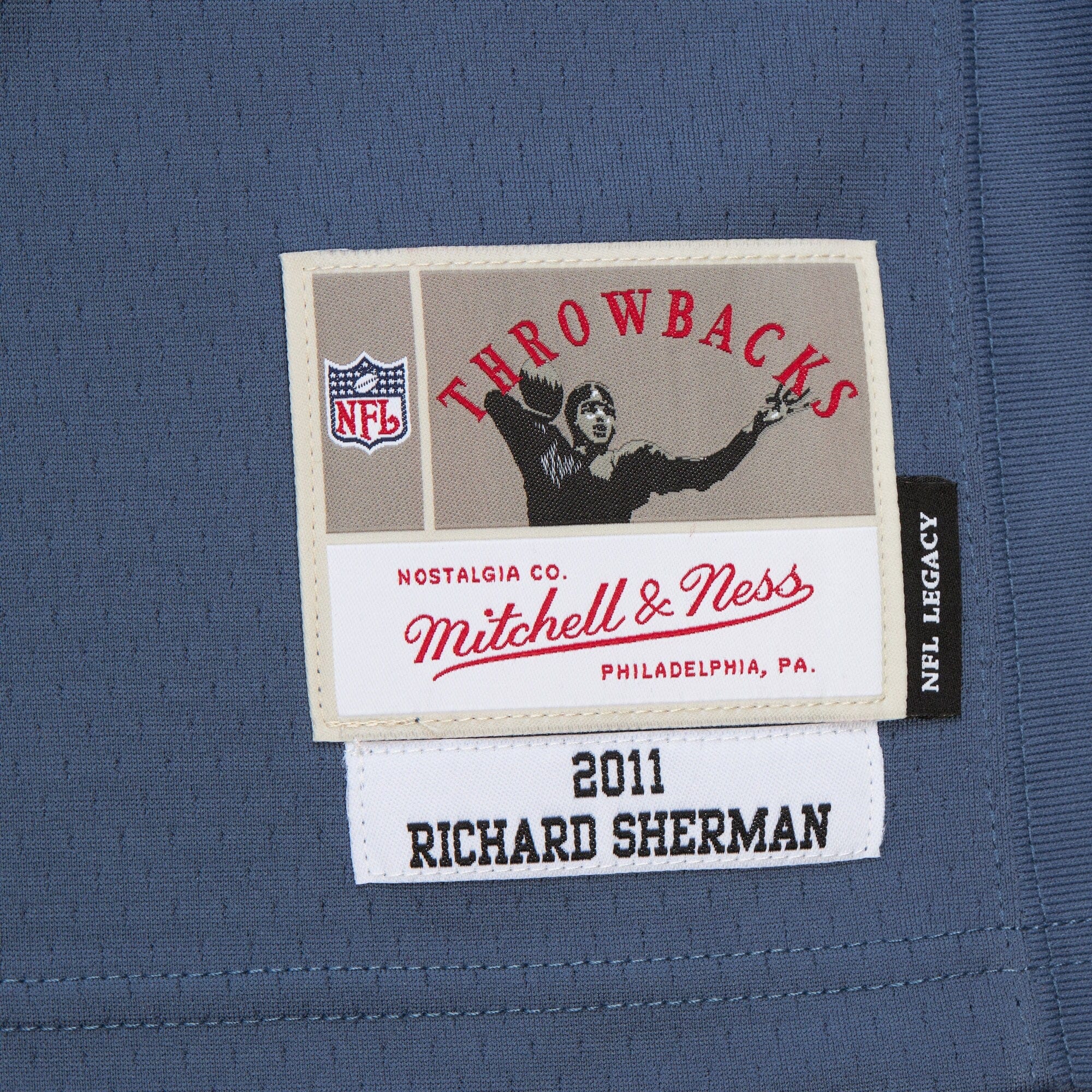 Richard Sherman Seattle Seahawks Mitchell & Ness NFL 11 Throwback Legacy Jersey