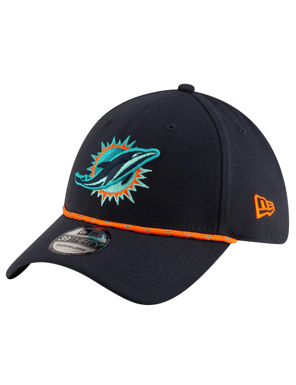 New Era Caps MIami Dolphins New Era NFL Rivalries 39THIRTY Stretch-Fit Hat