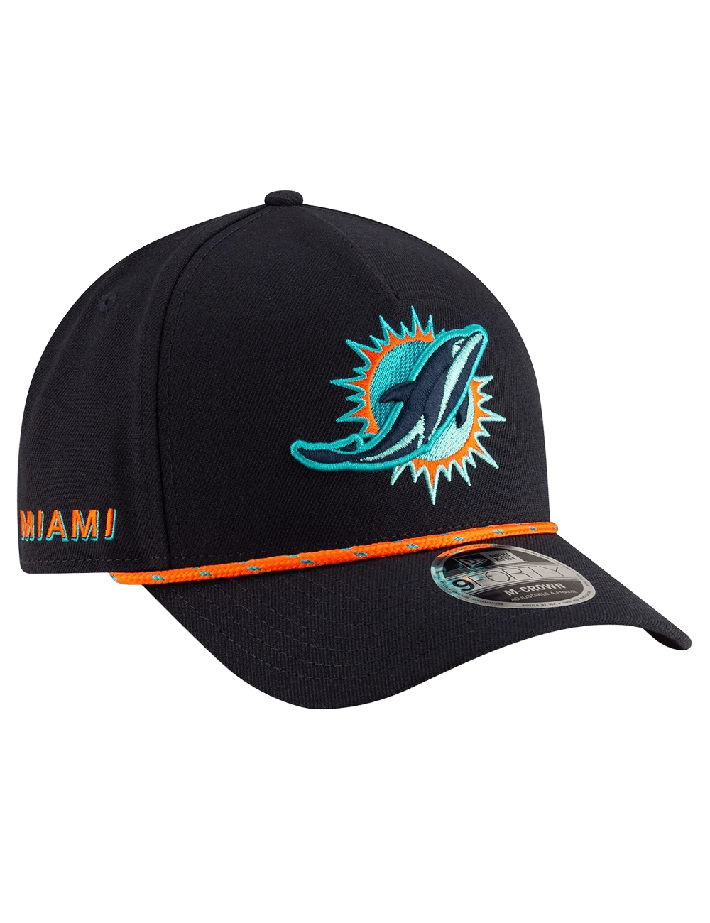 New Era Caps MIami Dolphins New Era NFL Rivalries 9FORTY M-Crown Snapback Hat
