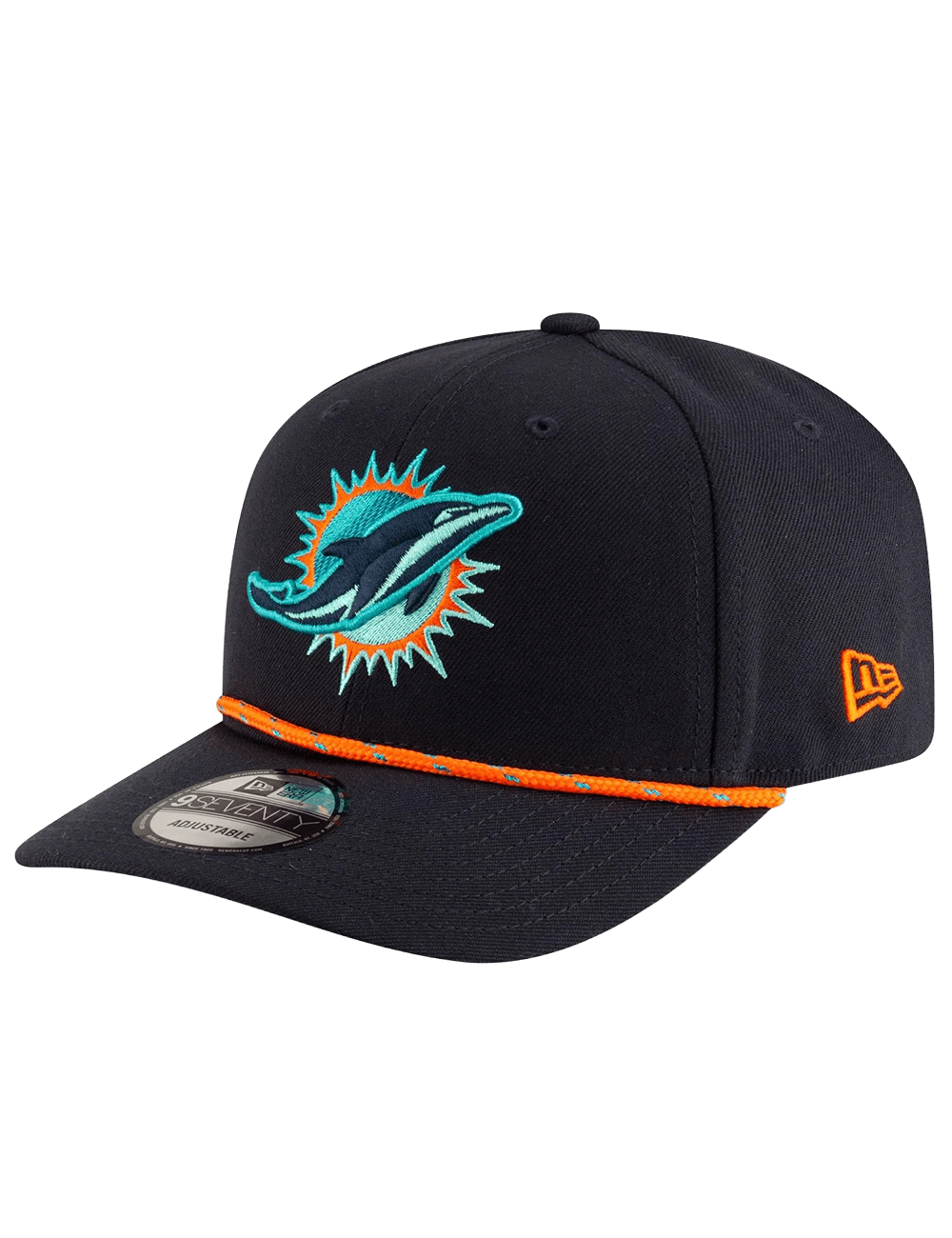 New Era Caps MIami Dolphins New Era NFL Rivalries 9SEVENTY Stretch-Snap Snapback Hat
