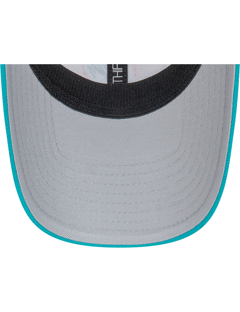 New Era Caps Miami Dolphins New Era NFL Team 2T 39THIRTY Stretch-Fit Hat - Chrome