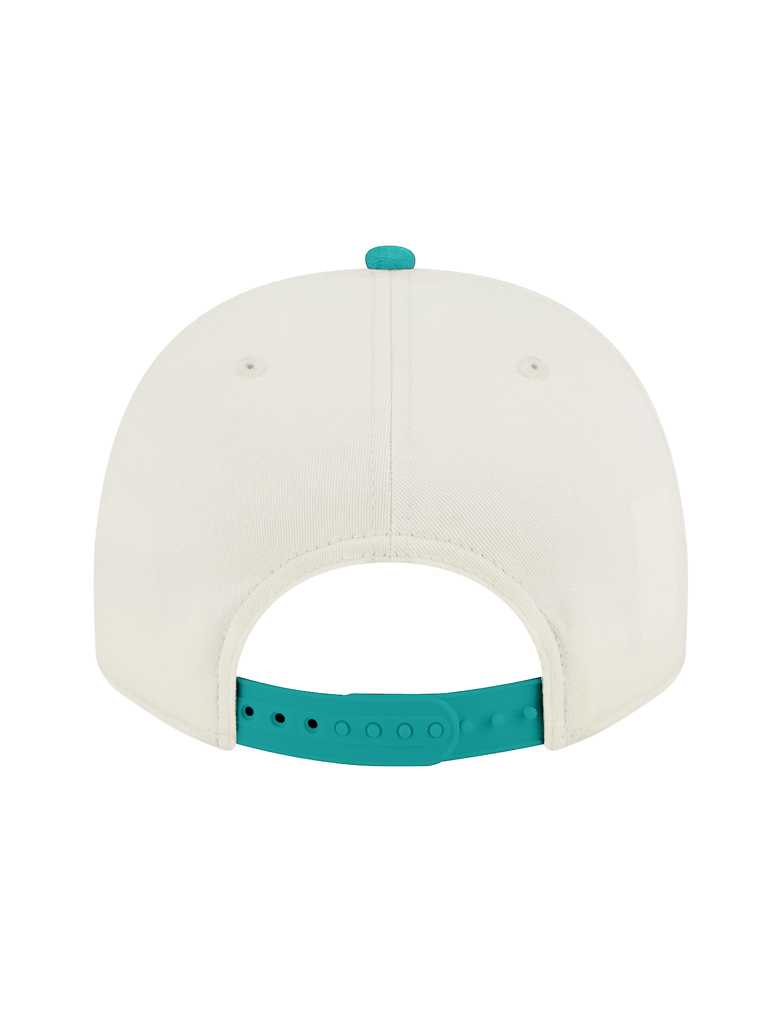 New Era Caps Miami Dolphins New Era NFL Team 2T 9FIFTY A-Frame Pre-Curved Snapback Hat - Chrome