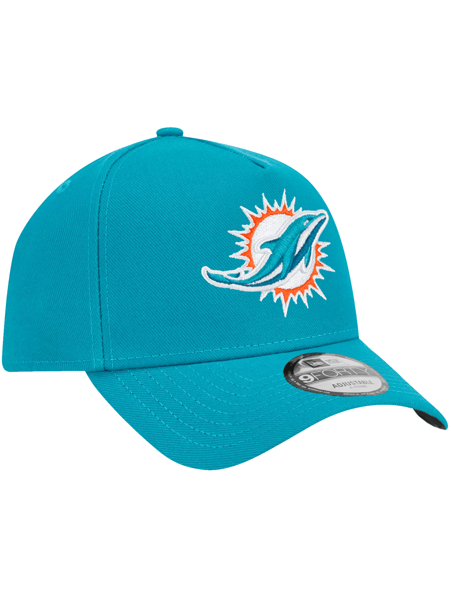 New Era Caps Miami Dolphins New Era NFL Team 9FORTY A-Frame Snapback Hat - Teal